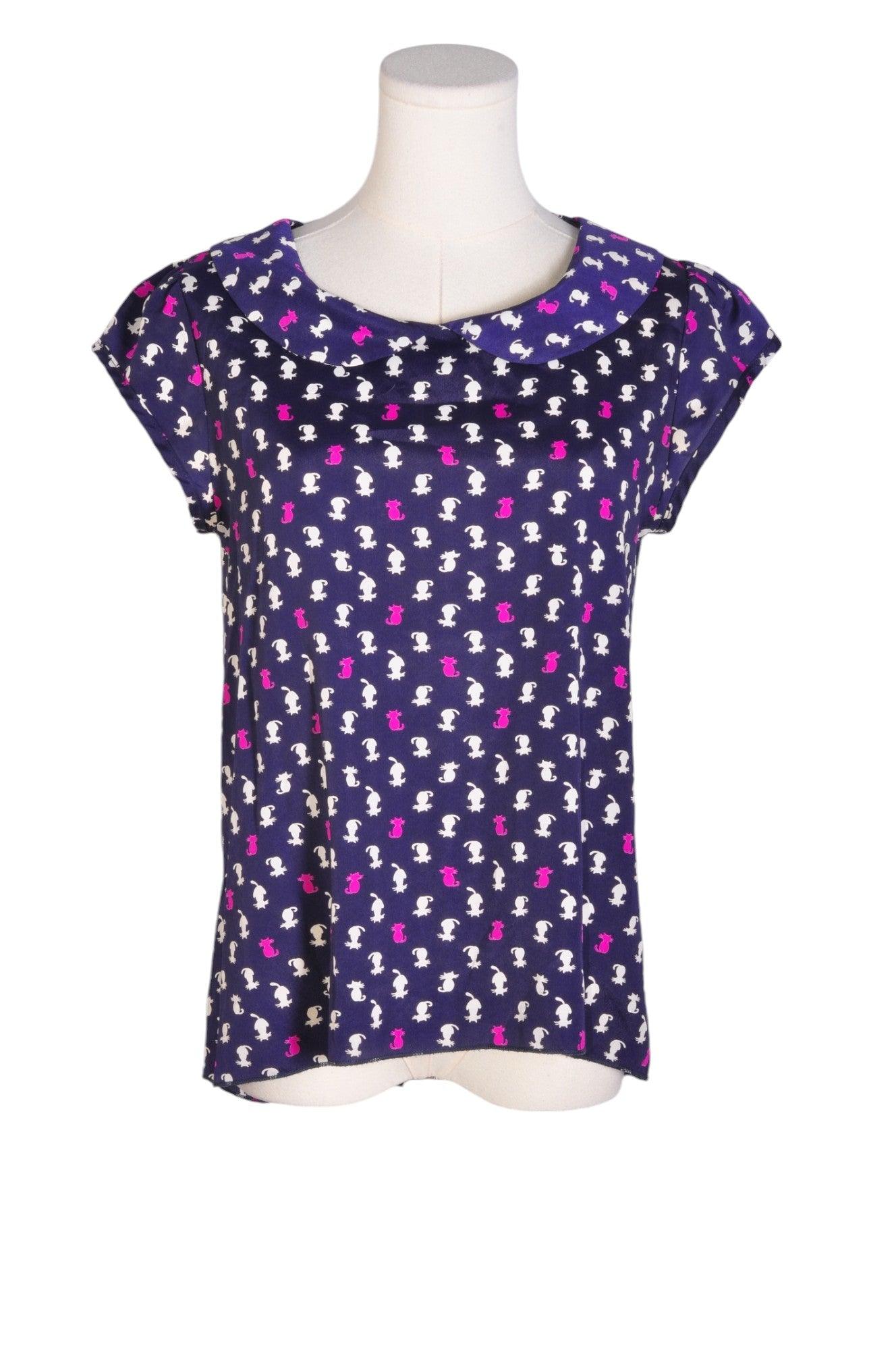 FINAL TOUCH Stylish Women's Blue Regular Fit Blouse - Size M