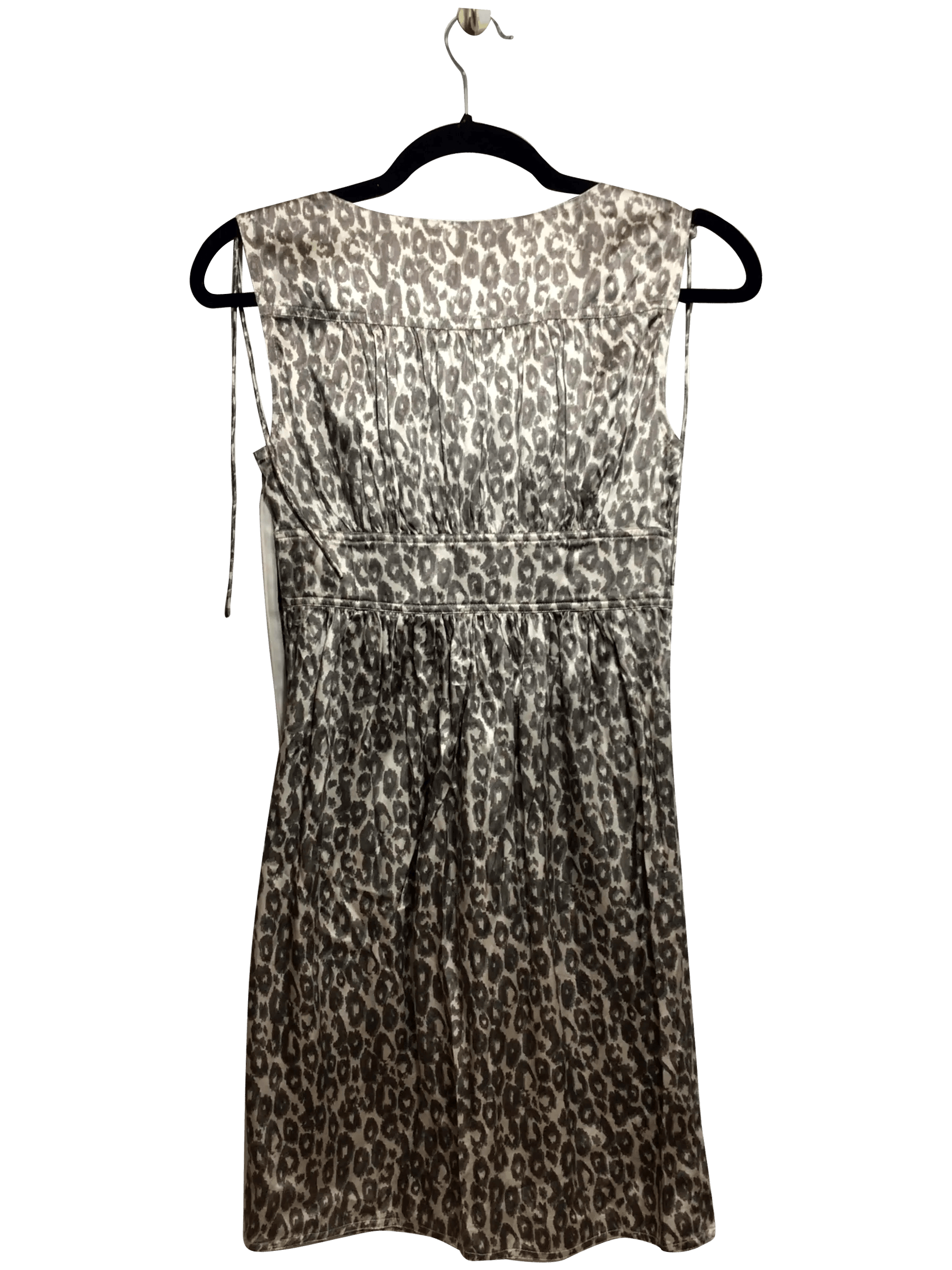 BANANA REPUBLIC Stylish Regular Fit Brown Midi Dress - Size 0