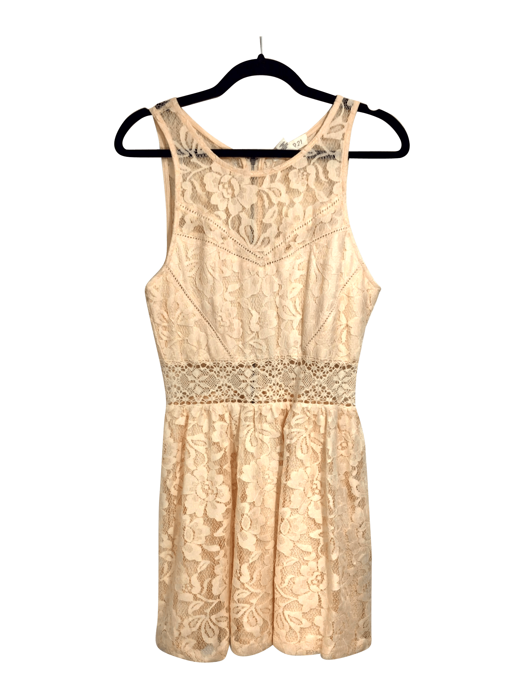 FOREVER 21 Stylish Pink Shift Dress - Regular Fit, Size S