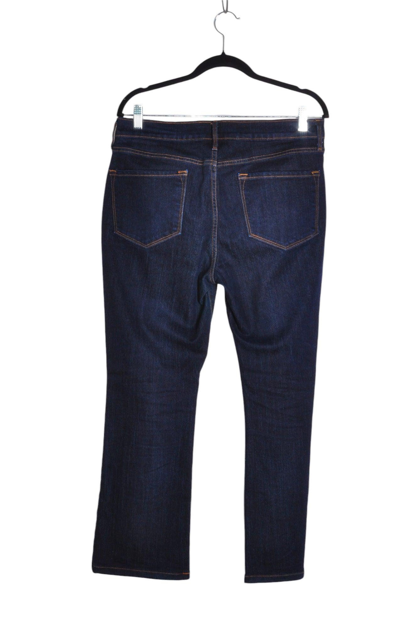 OLD NAVY Stylish Women's Blue Straight-Legged Regular Fit Jeans - Size 12