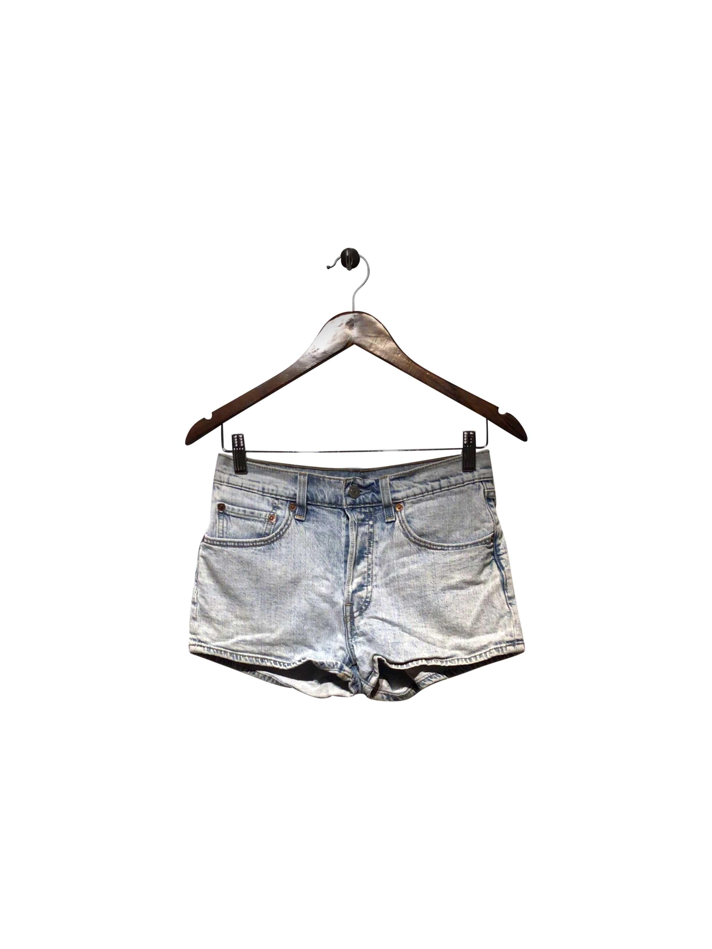 LEVI'S Classic Blue Regular Fit Second - hand Jean Shorts Size 2