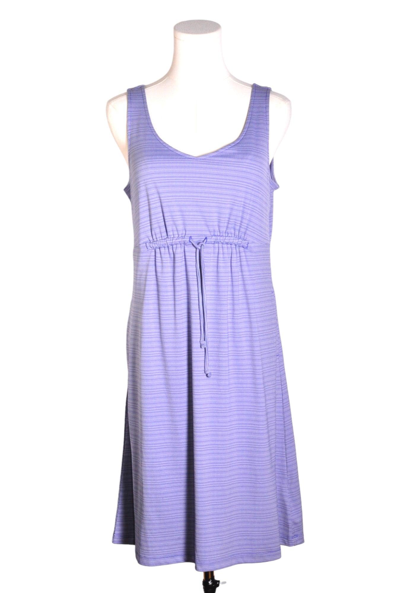 COLUMBIA Stylish Purple Regular-Fit Wrap Dress for Women - Size M