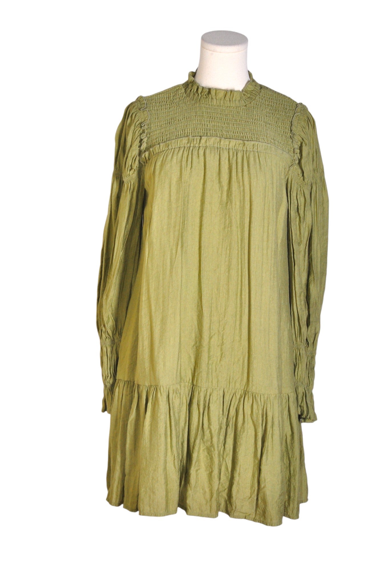 Stunning MOON RIVER Women's Green Regular-Fit Drop Waist Dress - Size S