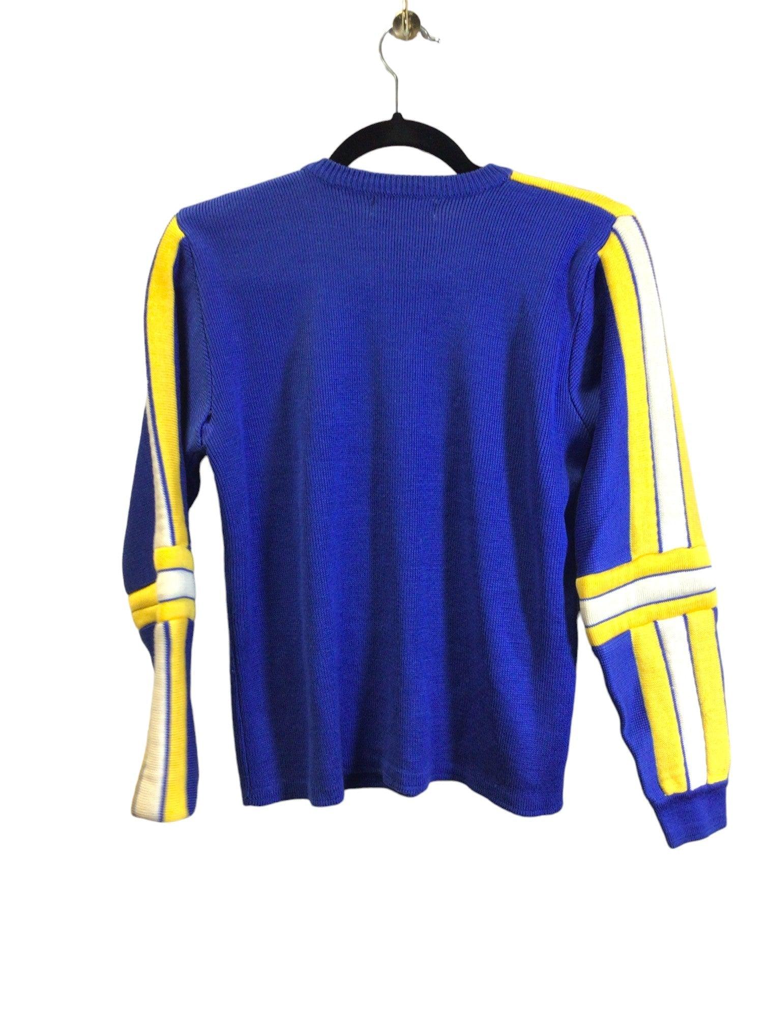 FILA Stylish Women's Blue Regular Fit Sweaters - Size M