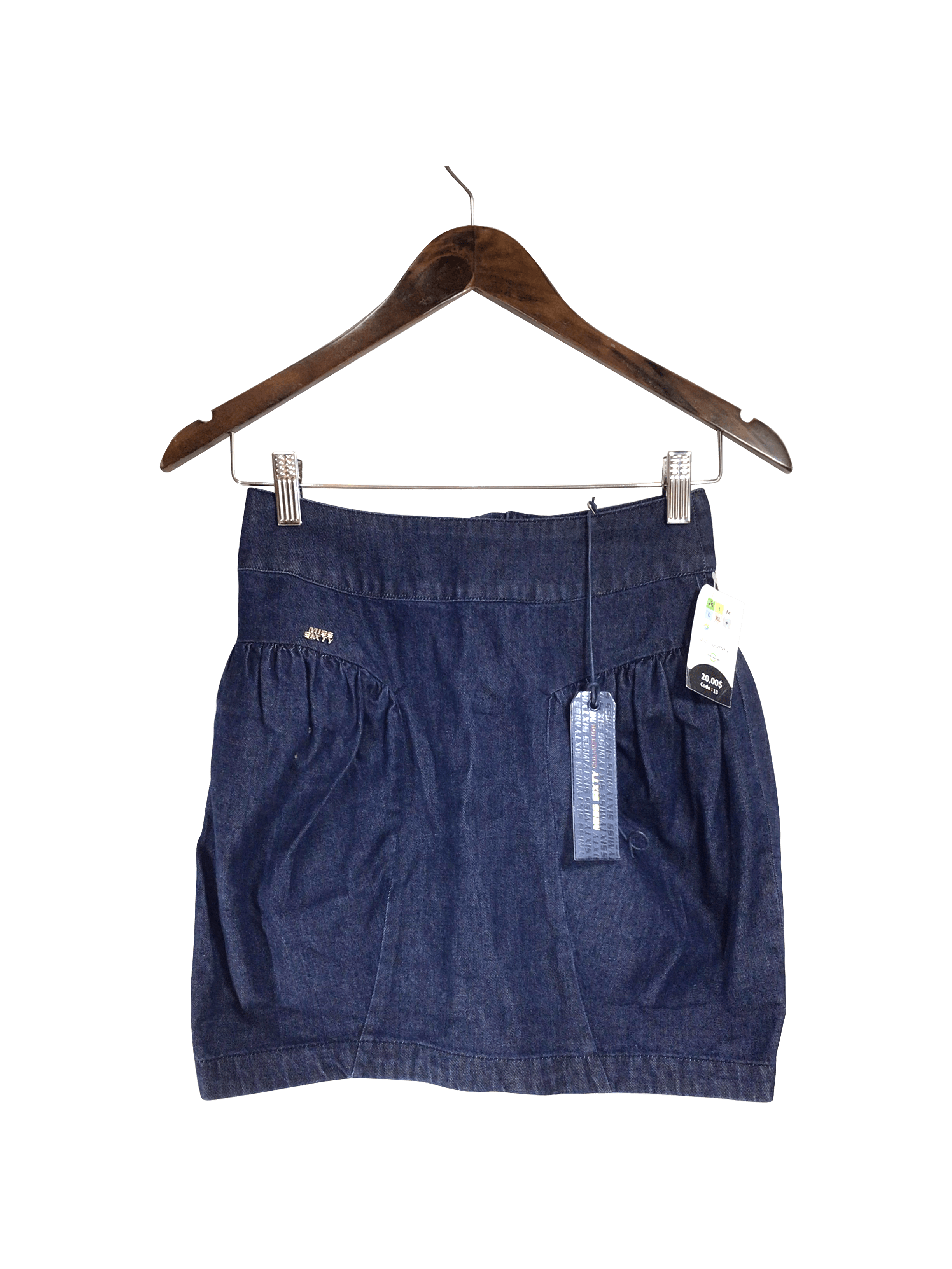 Stylish MISS SIXTY Women's Blue Regular-Fit Denim Skirt - Size S