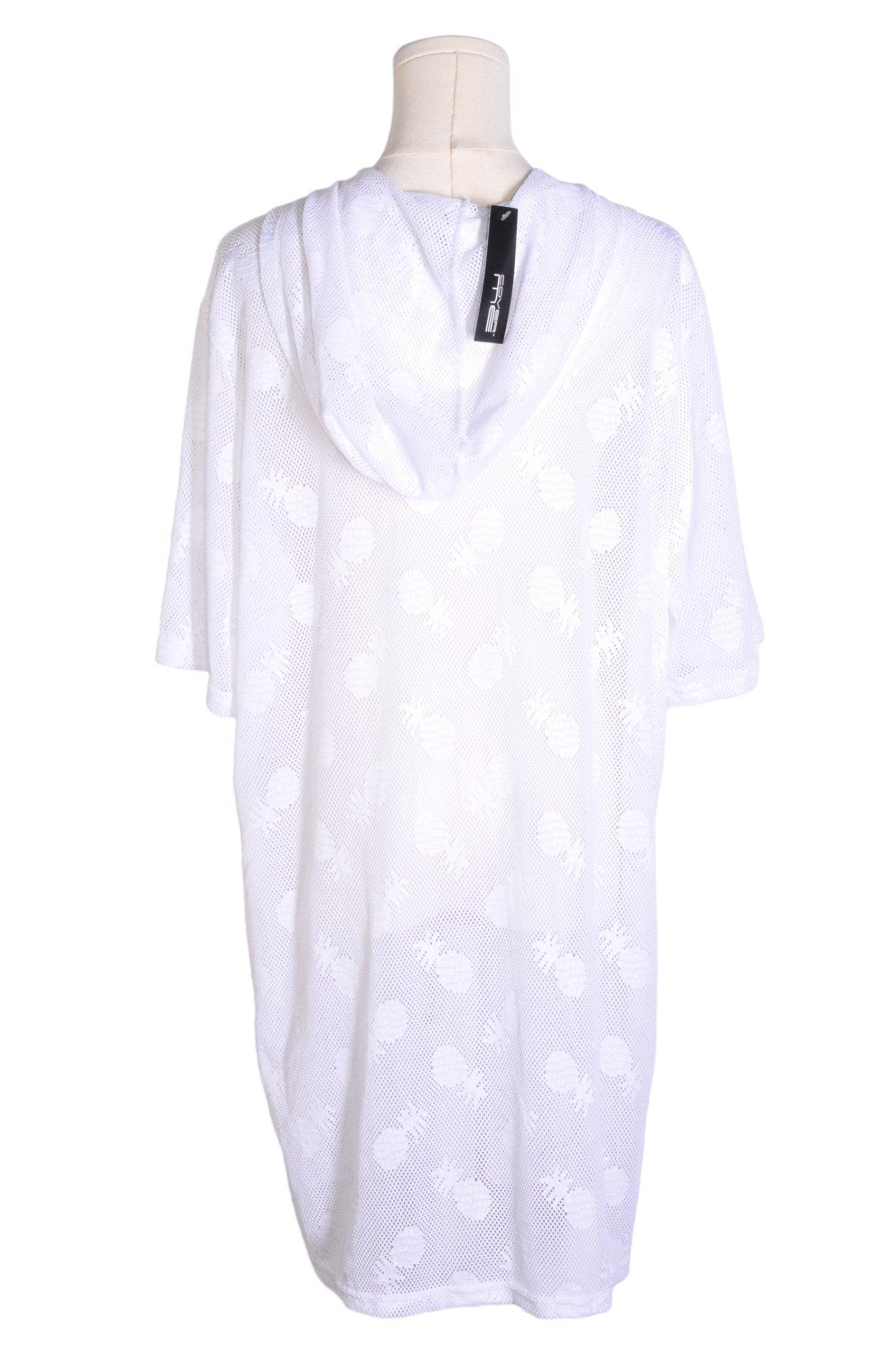 COVER ME Stylish White Regular Fit Women's Sweatshirt - Size L