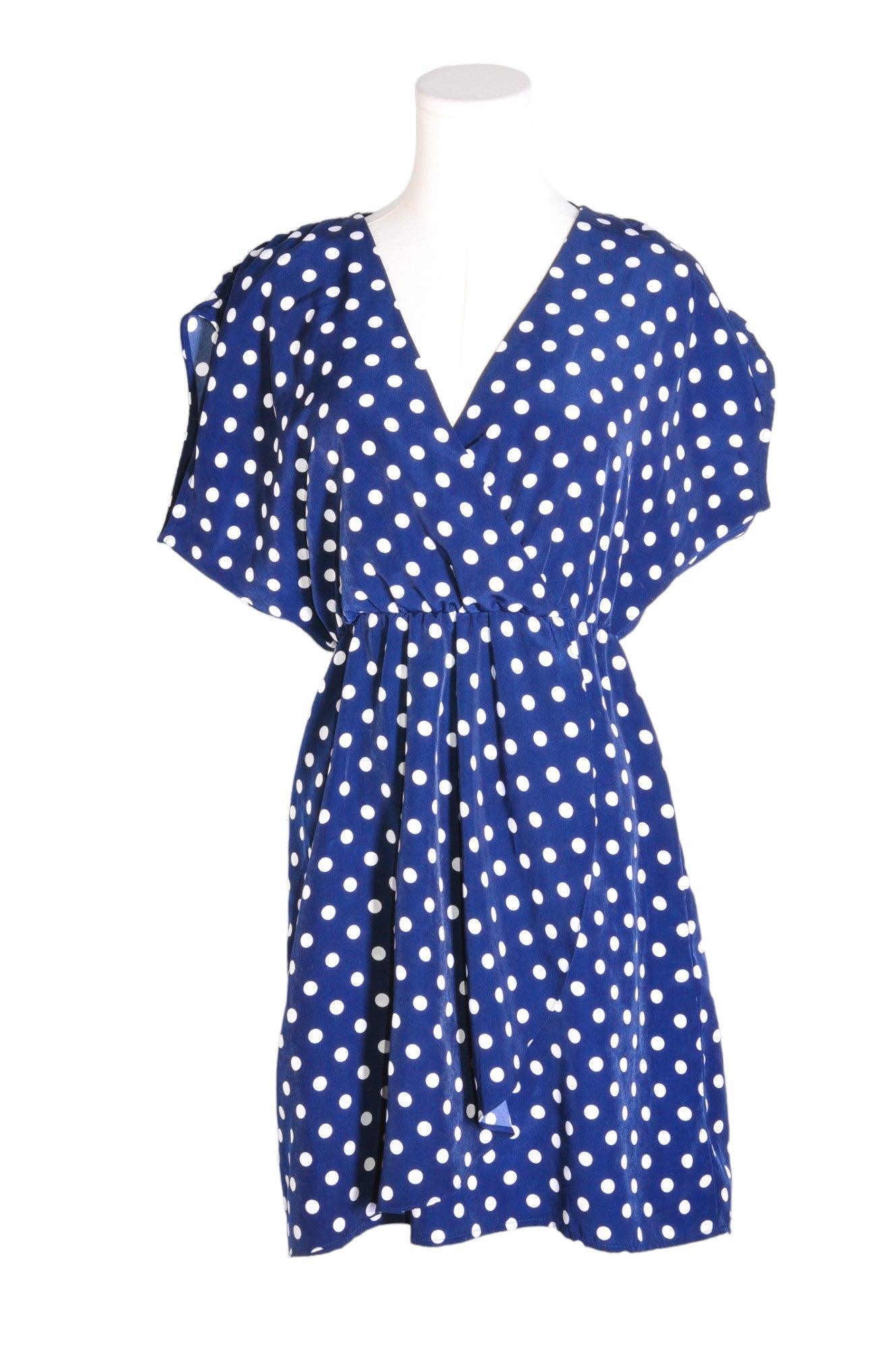 LOFT Stylish Women's Blue Regular Fit & Flare Dress - Size S