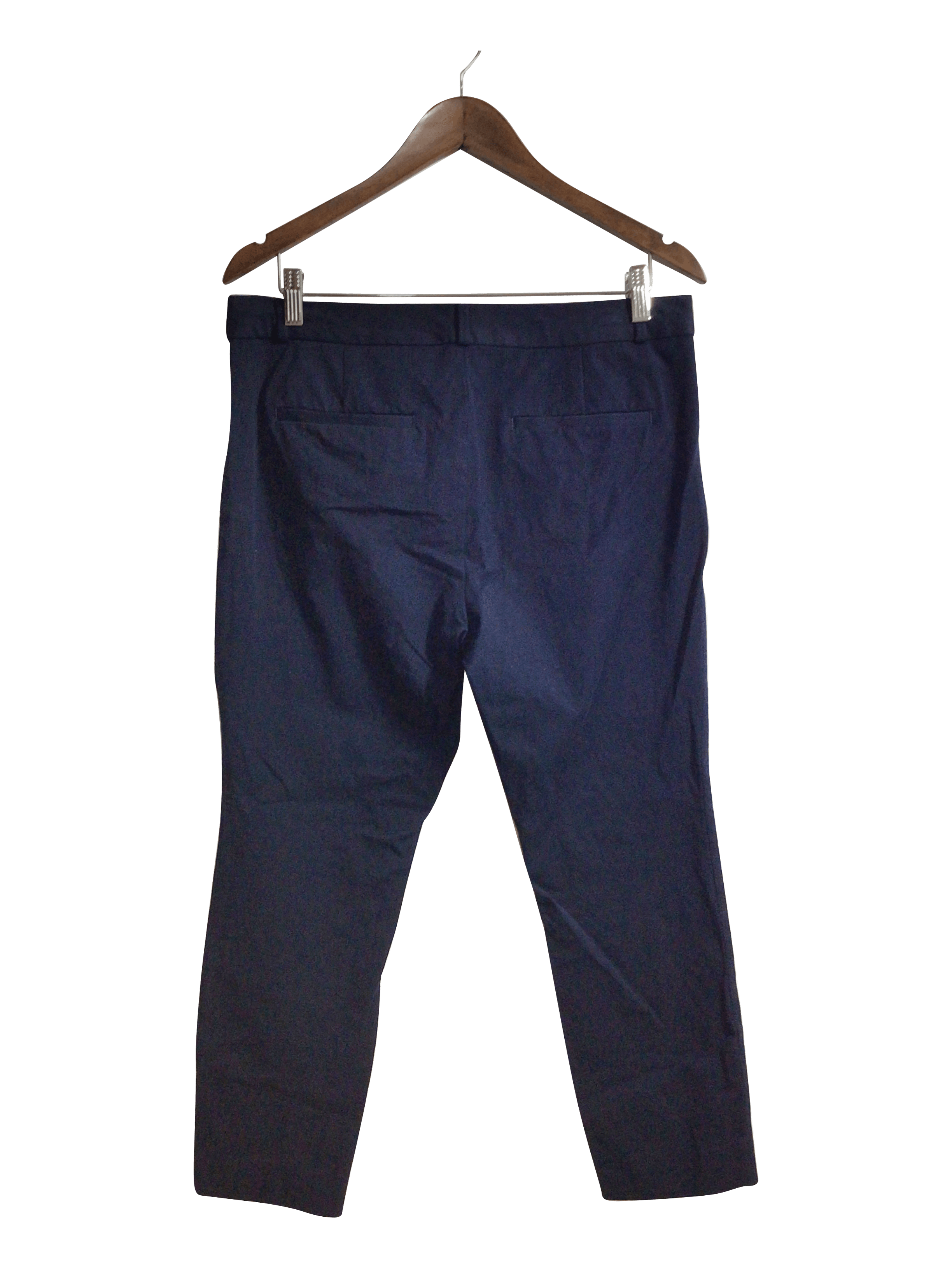 BANANA REPUBLIC Stylish Blue Regular Fit Women's Work Pants - Size 12