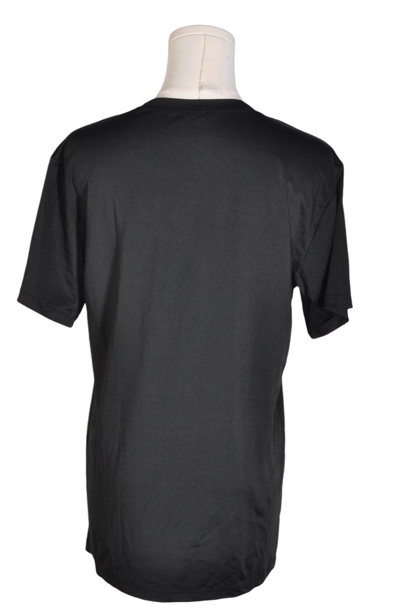 Stylish HOMY COMY Women's Black Regular-Fit T-Shirt - Size L