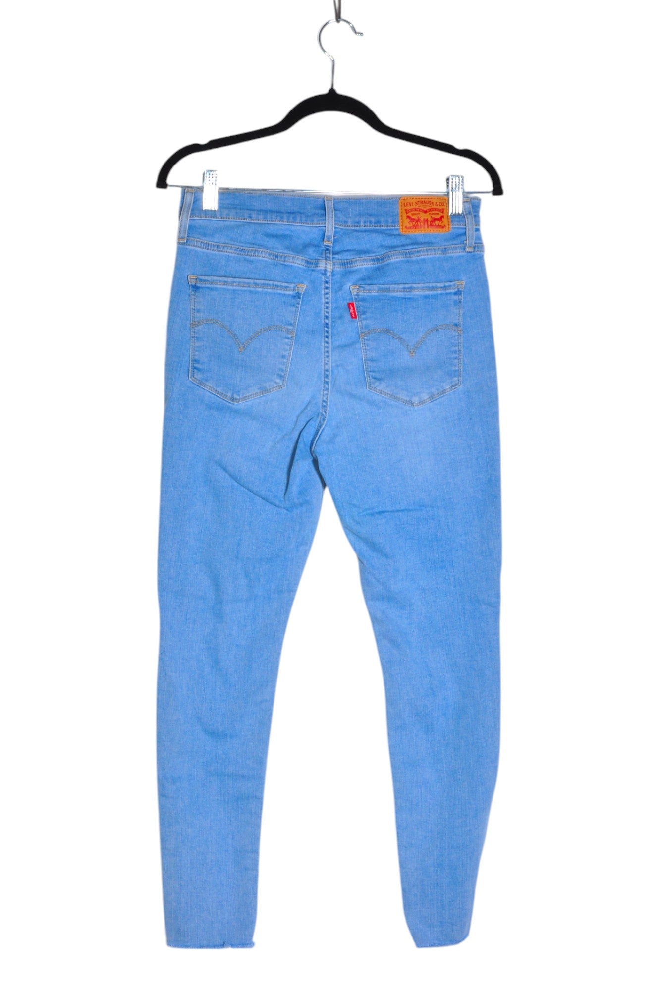 LEVI'S Second-Hand Blue Regular Fit Women's Straight-Legged Jeans - Size 29
