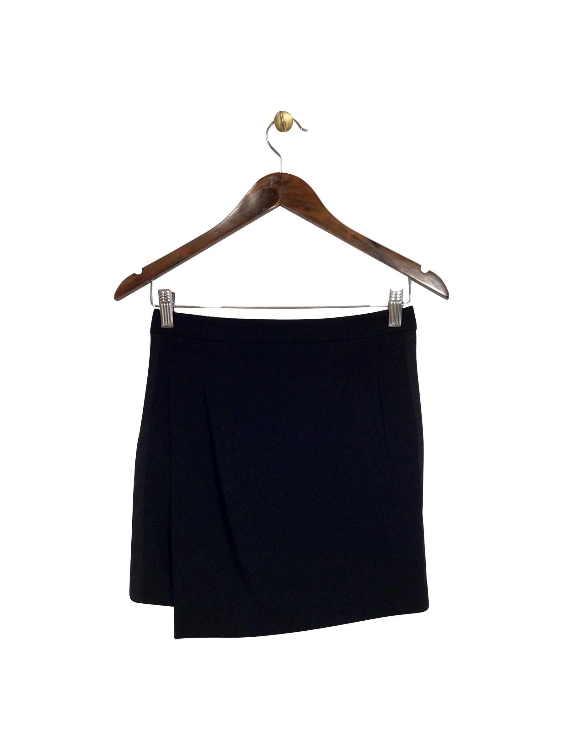 IMPERIAL Stylish Regular Fit Black Skirt - Size XS