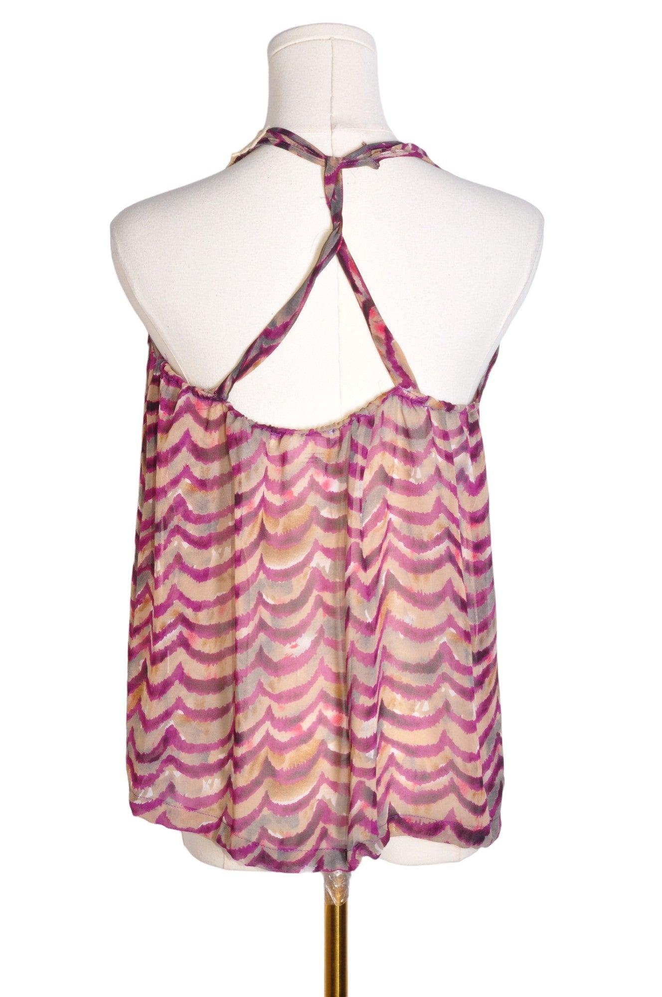 Stylish COSTA BLANCA Purple Women's Regular Fit Blouse - Size L