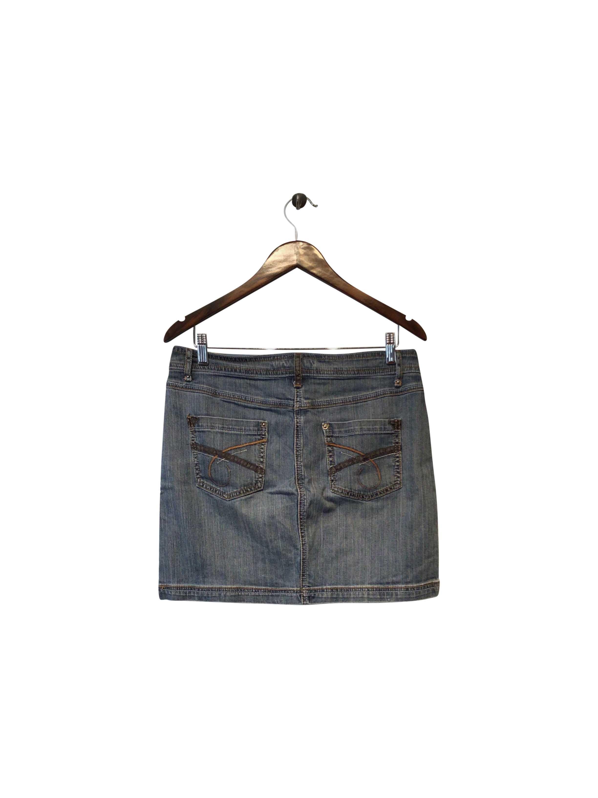 LIQUIDX Stylish Regular Fit Blue Skirt - Size 11