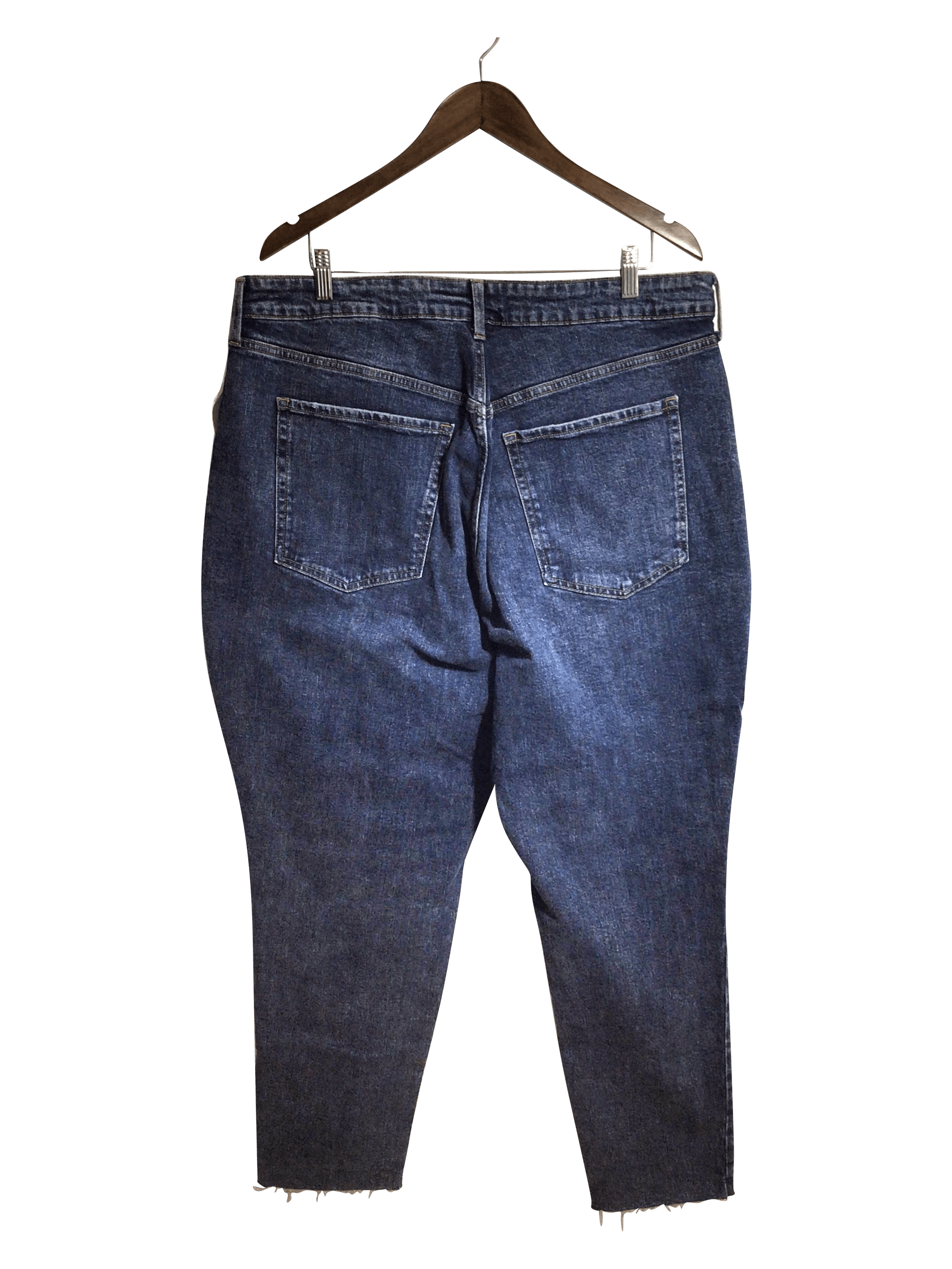 OLD NAVY Stylish Women's Blue Regular-Fit Straight-Legged Jeans Size 18