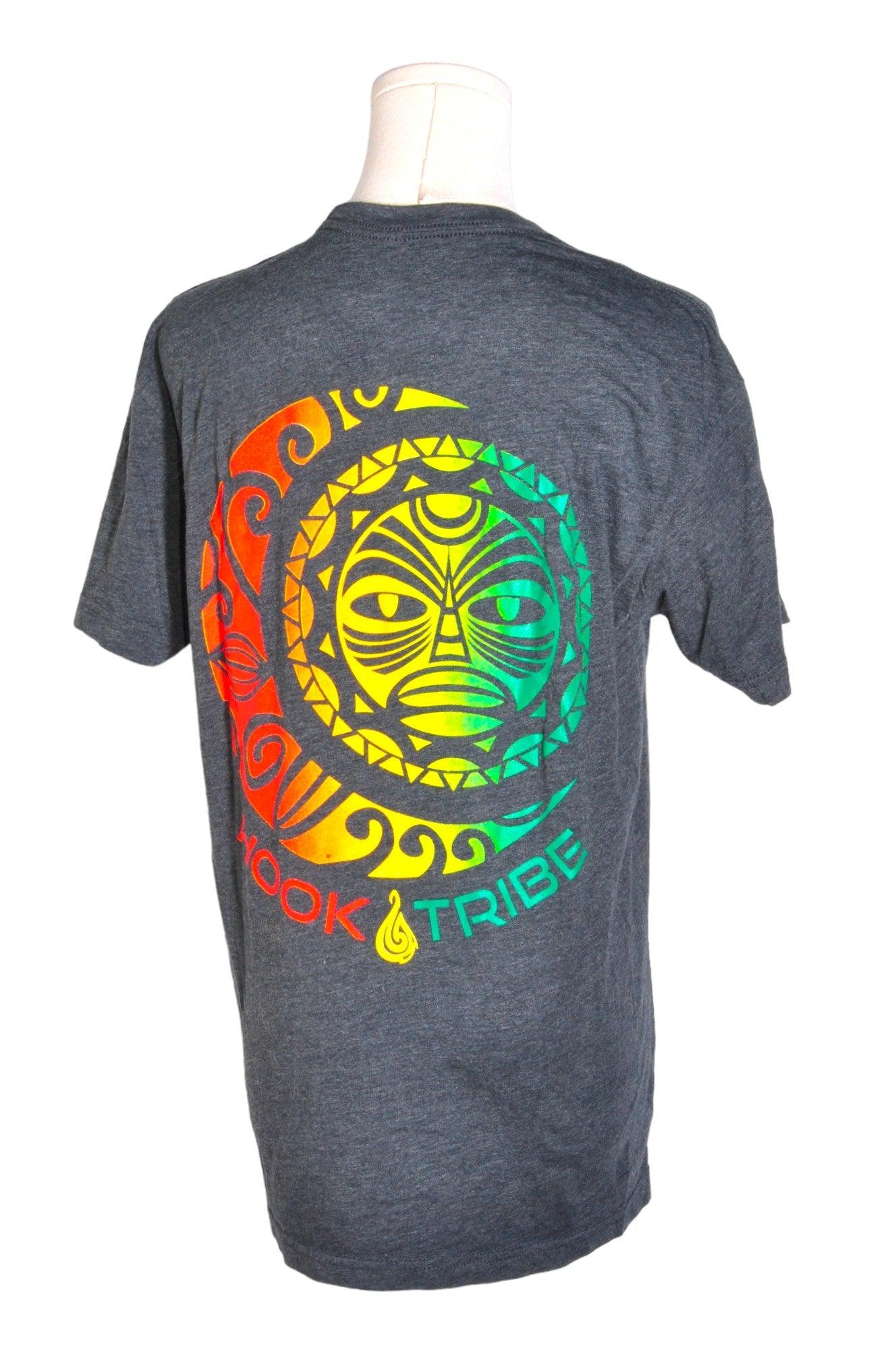 Stylish HOOD TRIBE Gray Regular Fit Women's T-Shirt - Size M