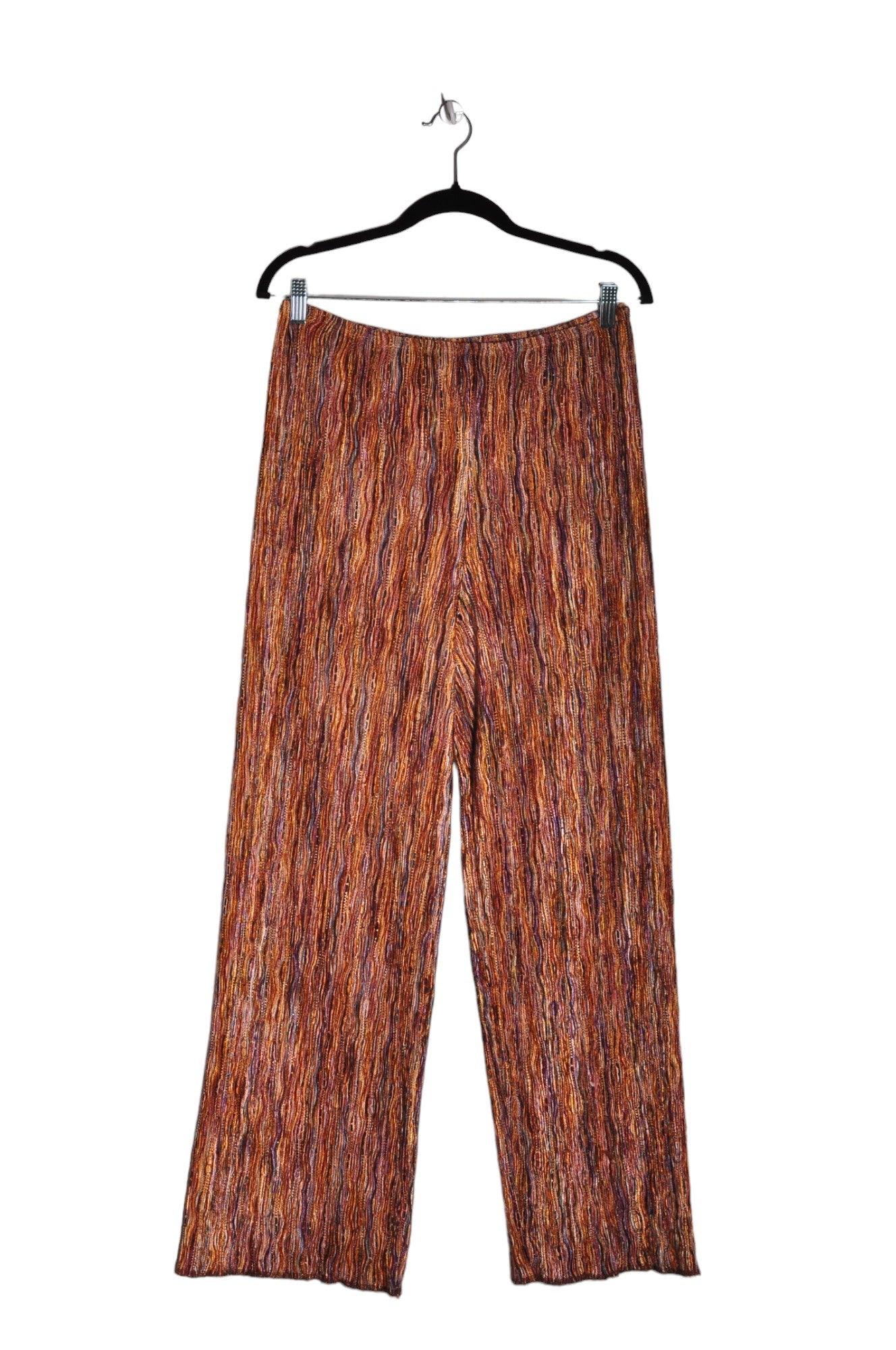 LINDA LUNDSTROM Stylish Women's Brown Regular-Fit Work Pants - Size 12