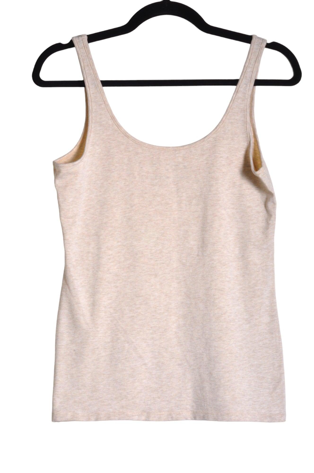 BANANA REPUBLIC Women's Regular Fit Beige S Size Tank Tops - Second Hand Fashion