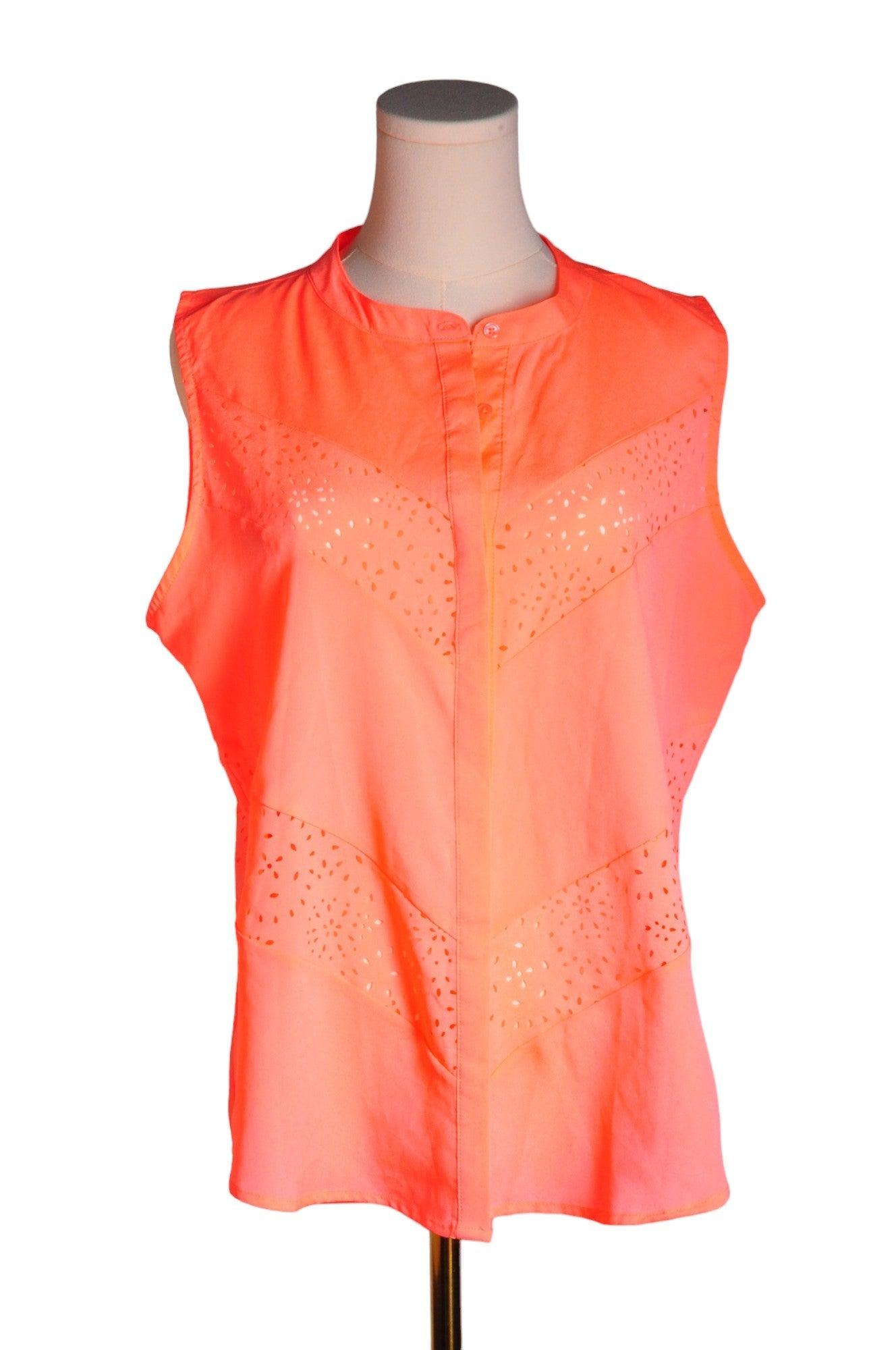 Stylish OLIVE & OAK Second - Hand Pink Regular - Fit Women's Blouse in Size M