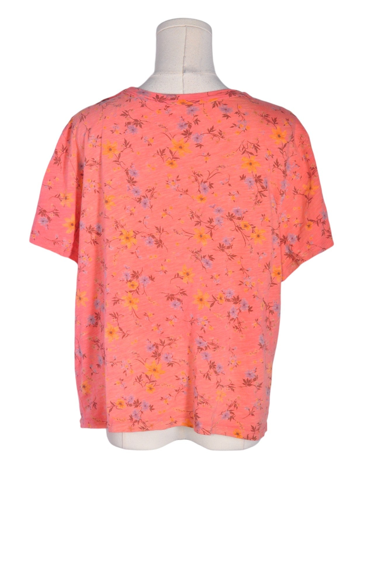 Stylish OLD NAVY Women's Orange Regular-Fit T-Shirts - Size XL