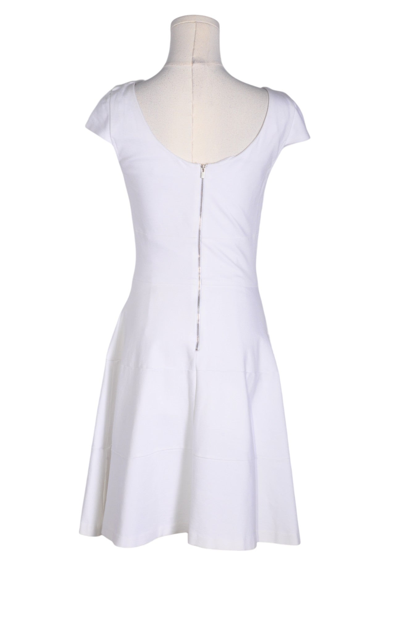 BANANA REPUBLIC Women's Stunning White Regular Fit & Flare Dress - Size 2