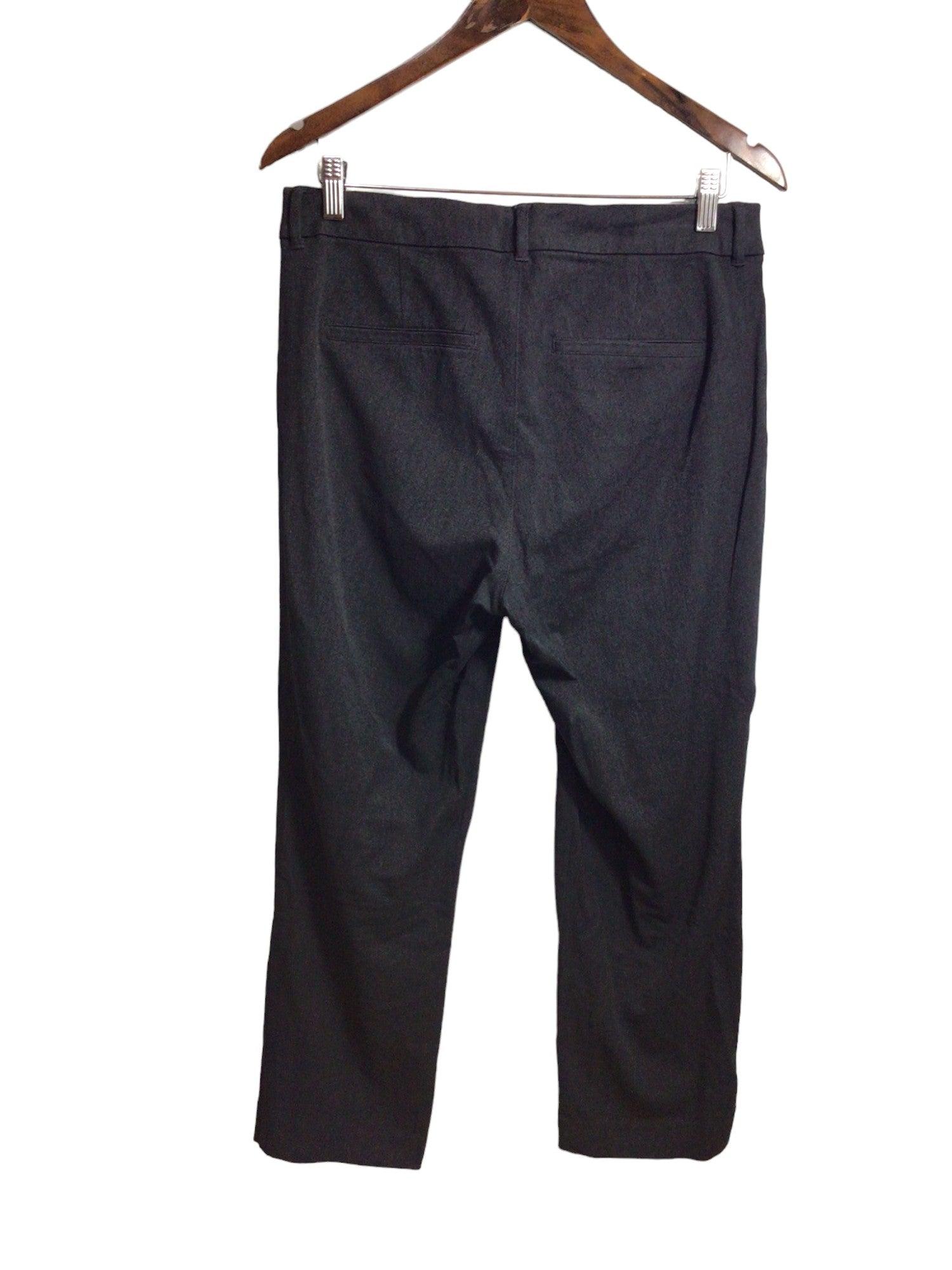 OLD NAVY Stylish Women's Gray Regular Fit Work Pants - Size 8