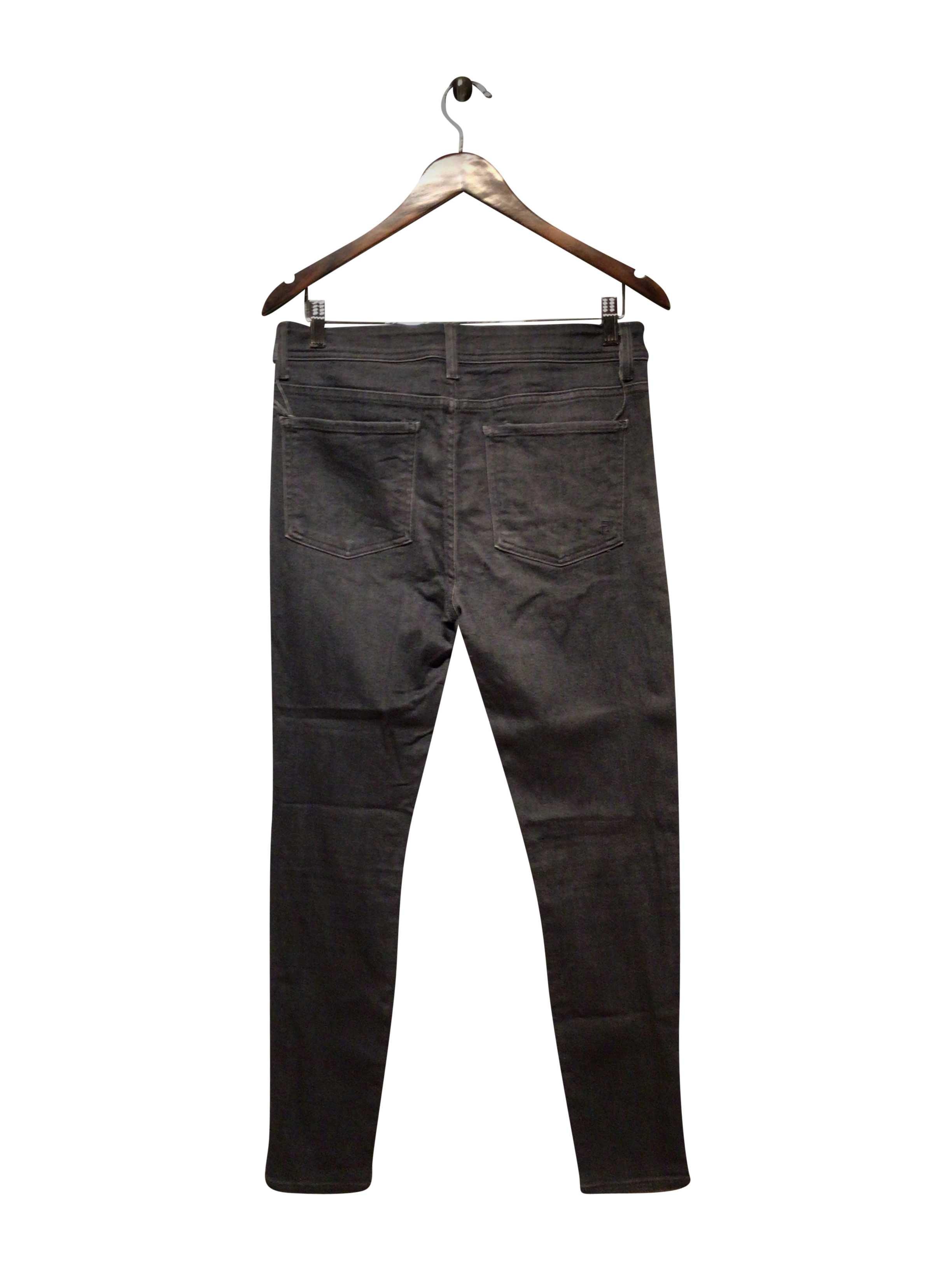 FIDELITY DENIM Stylish Regular Fit Black Straight - Legged Jean Size 29