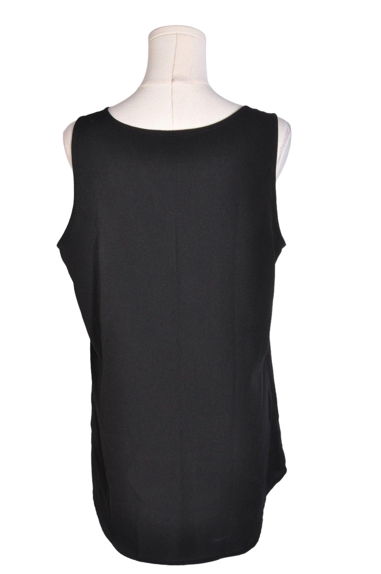 CHATEAU Stylish Women's Black Regular Fit Blouse - Size L