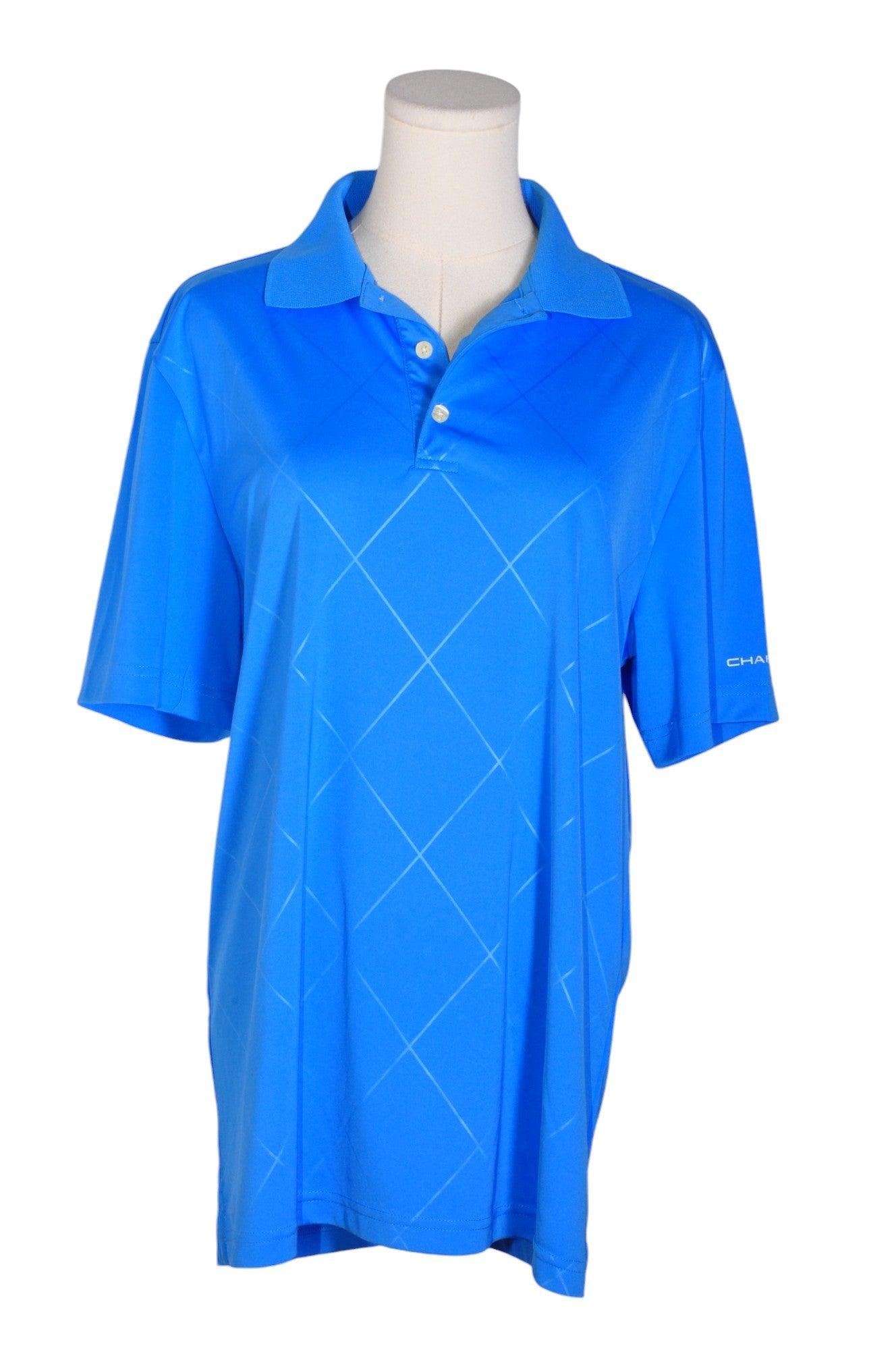 Stylish CHAPS Regular Fit Men's Blue T-Shirt - Size S