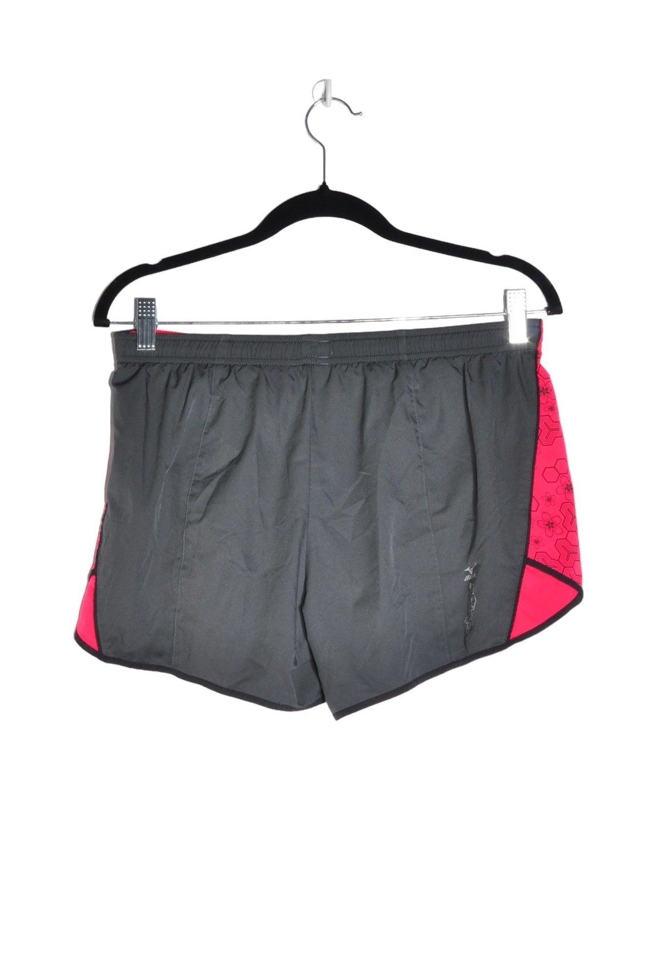 MIZUNO Stylish Women's Classic Gray Regular-Fit Shorts - Size S