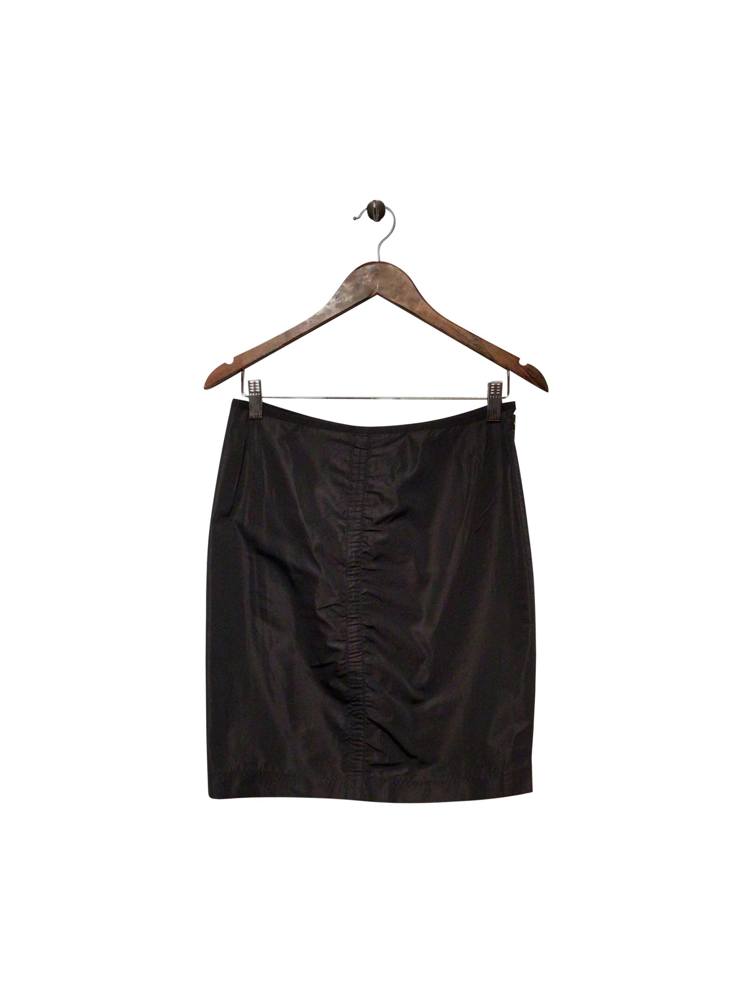 LIDA BADAY Stylish Regular Fit Second - hand Black Skirt - Size 4