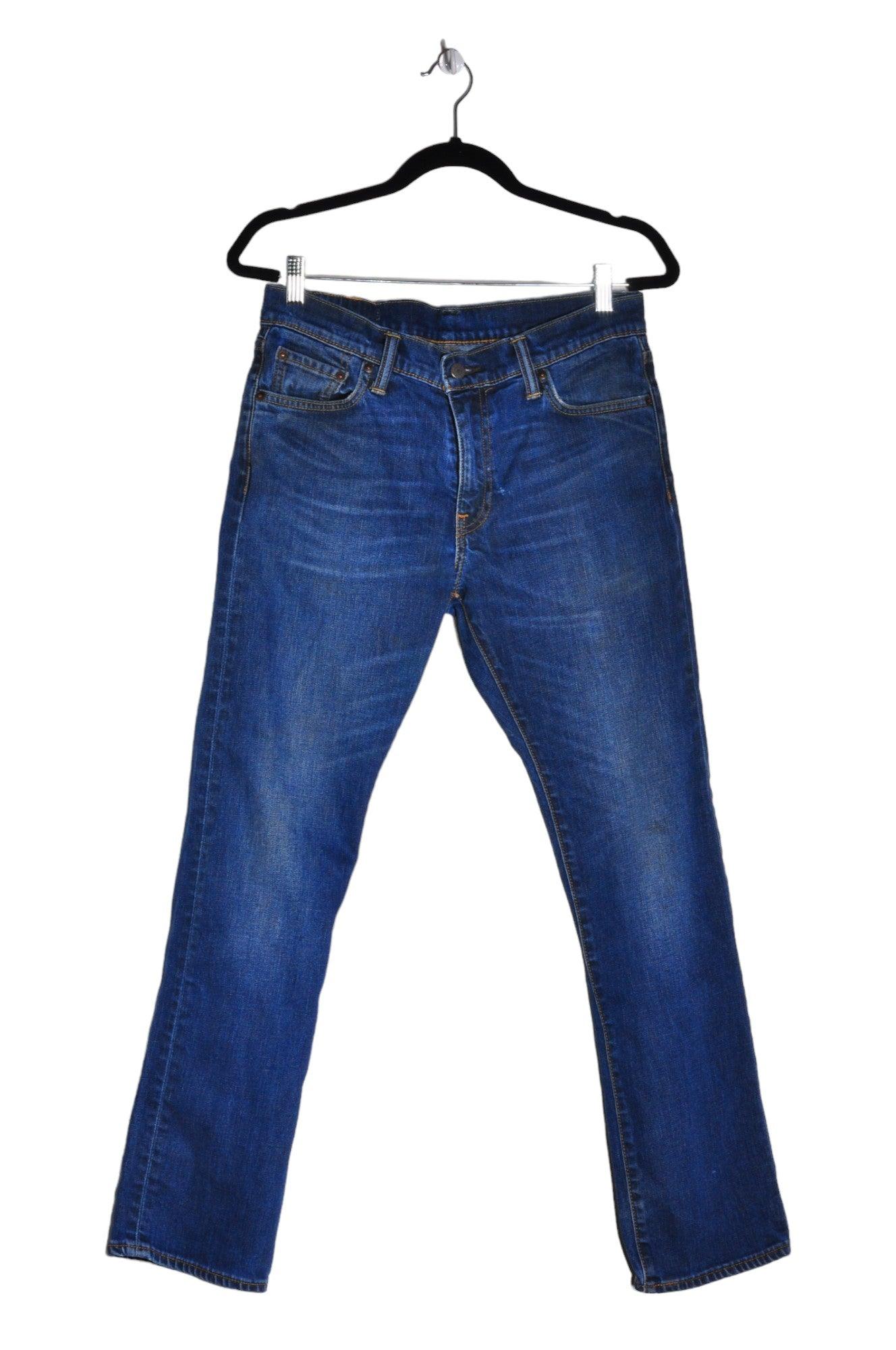 LEVI'S Second Hand Women's Blue Regular Fit Straight-Legged Jeans - Size 30x30