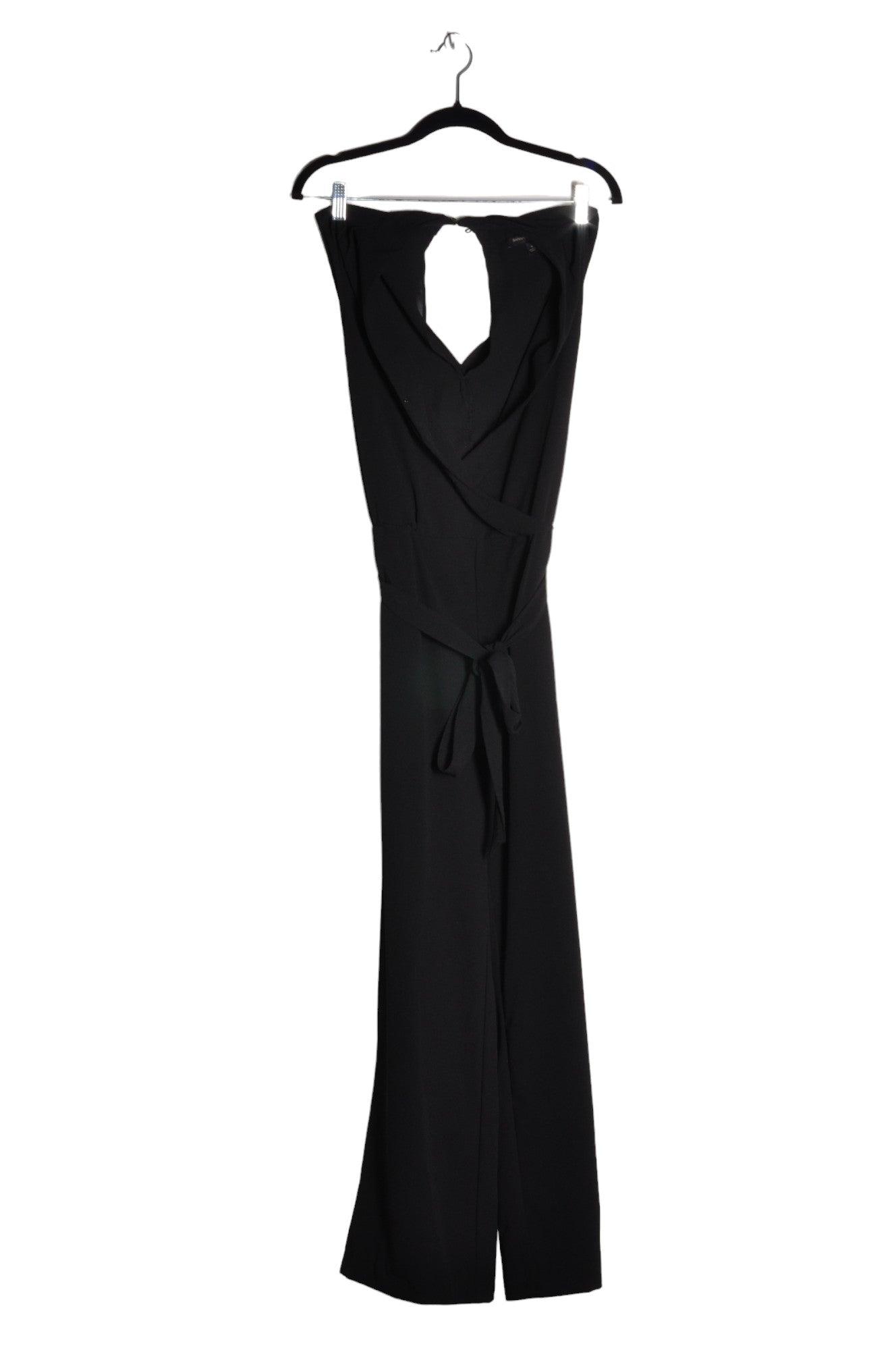 BANANA REPUBLIC Stylish Women's Black Regular-Fit Jumpsuits Size 6 - Second Hand
