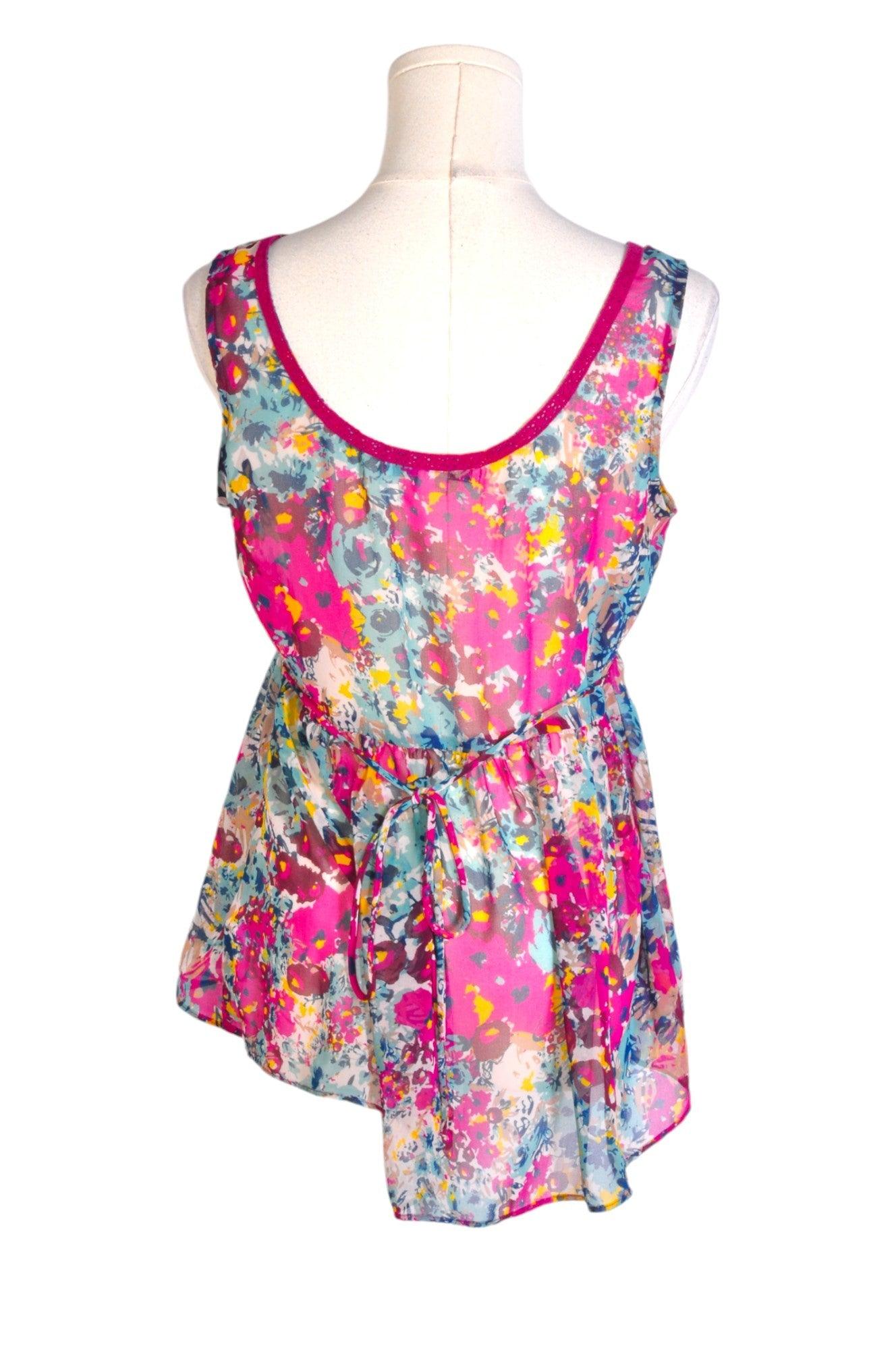 FOREVER 21 Stylish Pink Regular Fit Women's Blouses - Size M