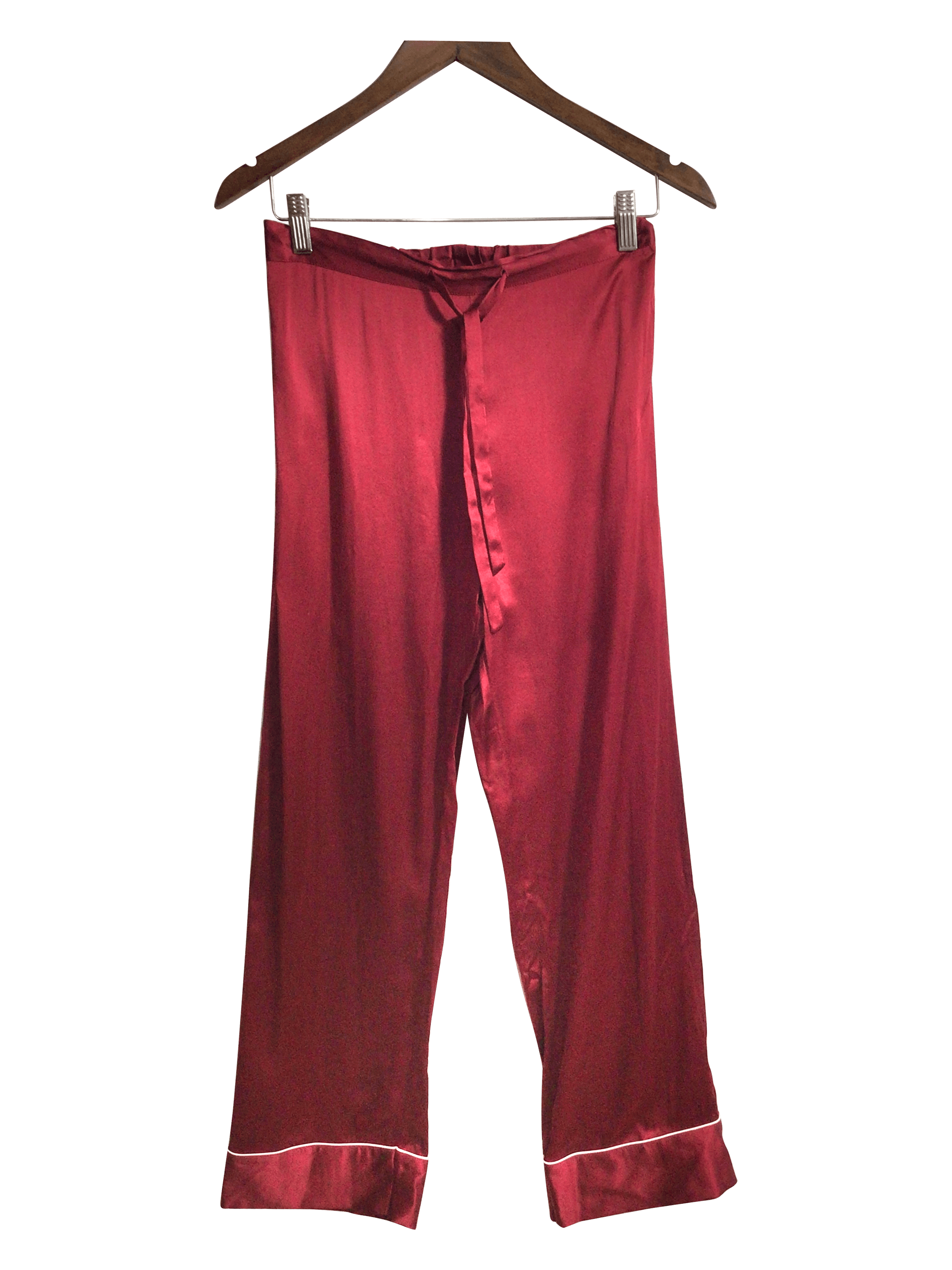 LILI SILK Stylish Women's Red Regular-Fit S Size Second-Hand Night Wear