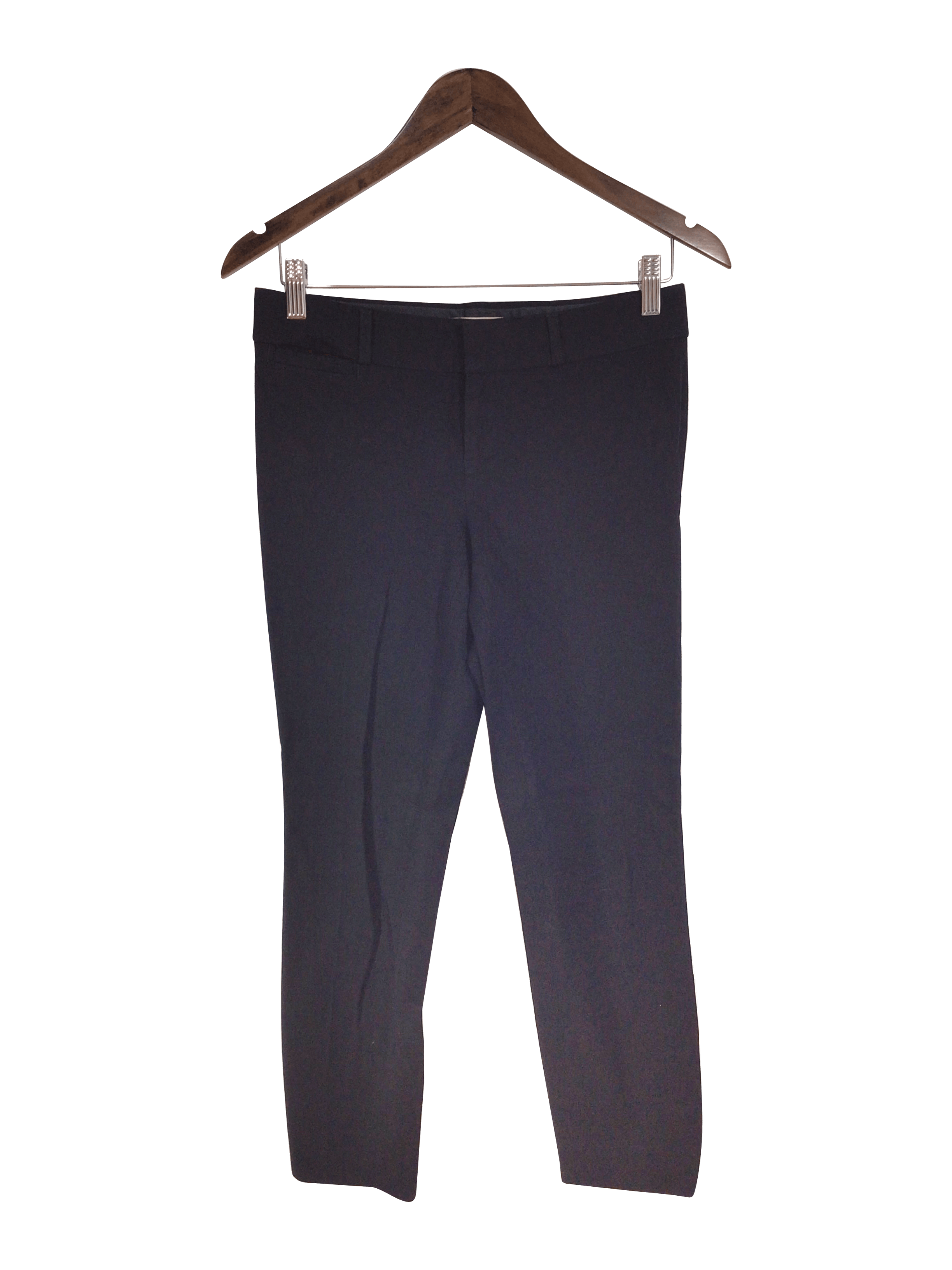 BANANA REPUBLIC Women's Stylish Regular Fit Black Work Pants - Size 0