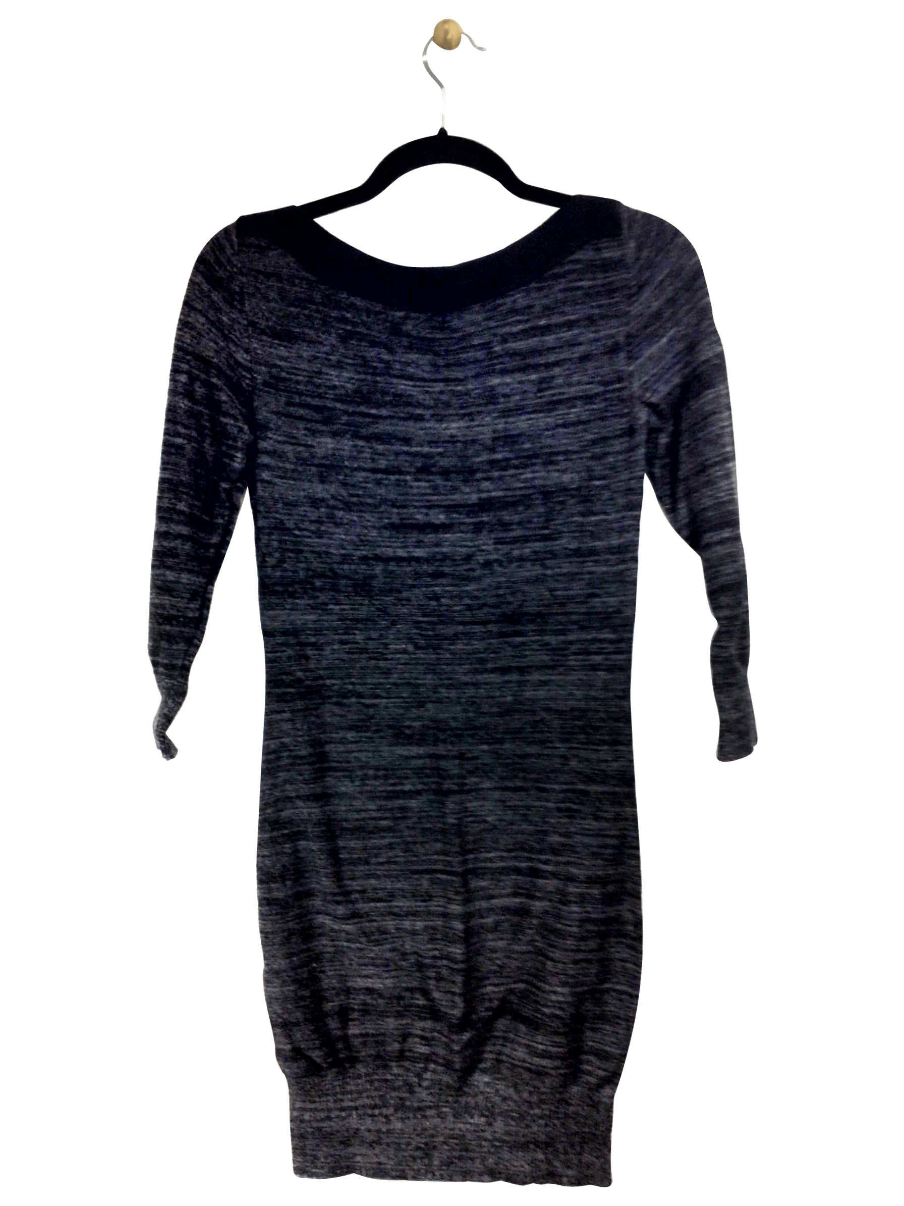 Stylish CHATEAU Gray Regular Fit Second - Hand Midi Dress - Size S
