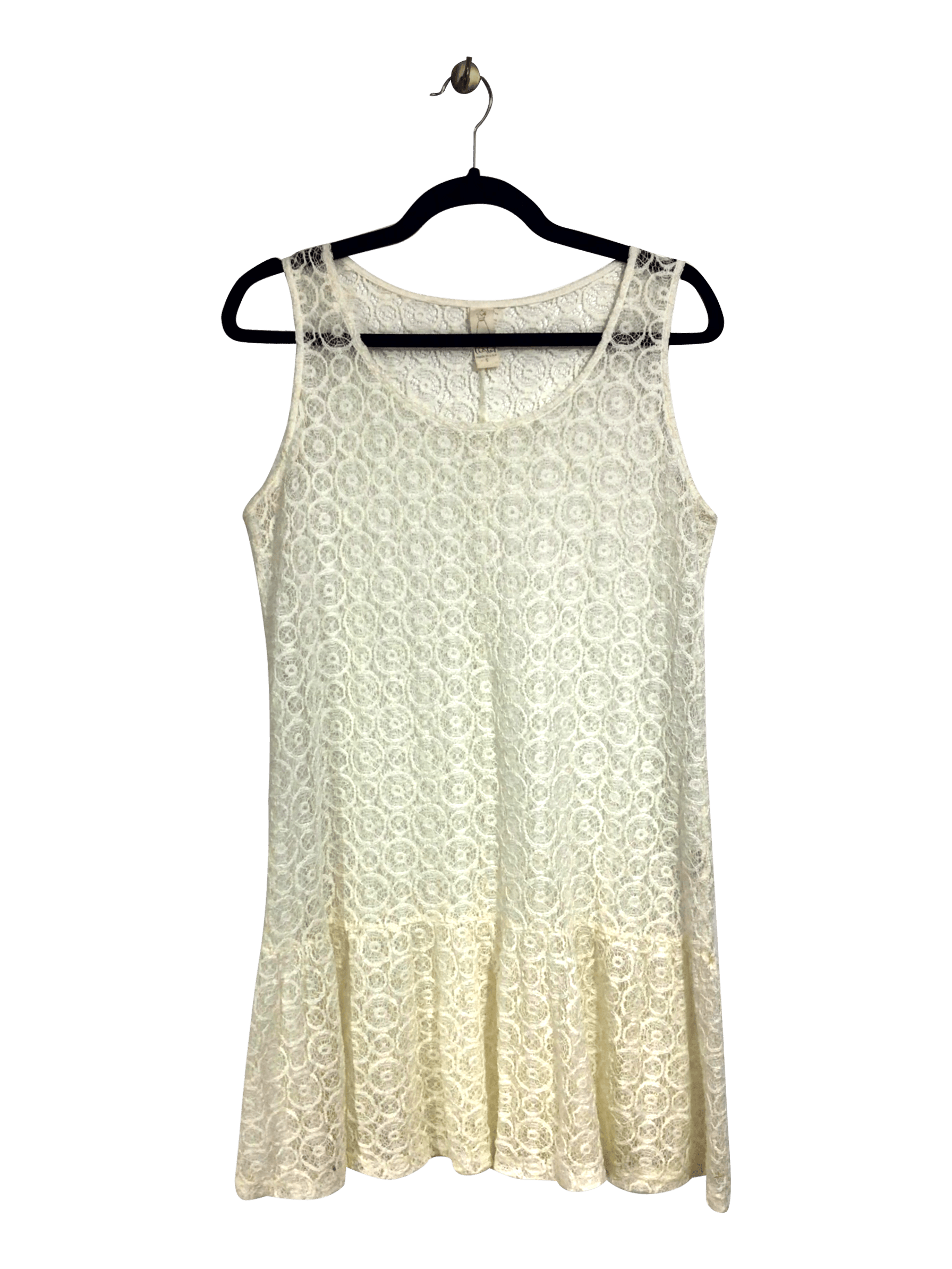 CHALET Women's White Regular Fit Second - Hand Sleeveless Blouse - Size S