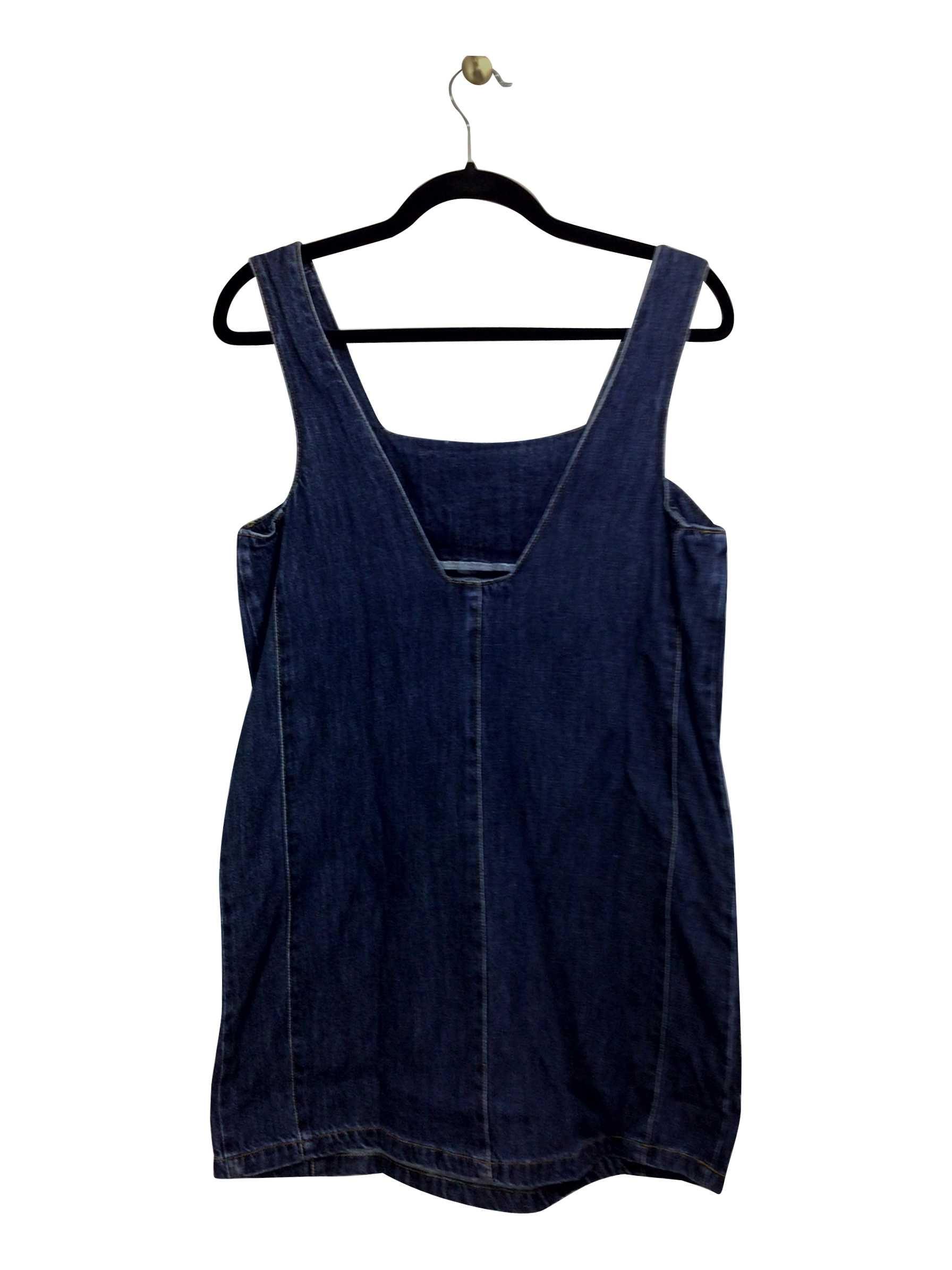 FOREVER 21 Stylish Regular Fit Blue Denim Overalls - Size S