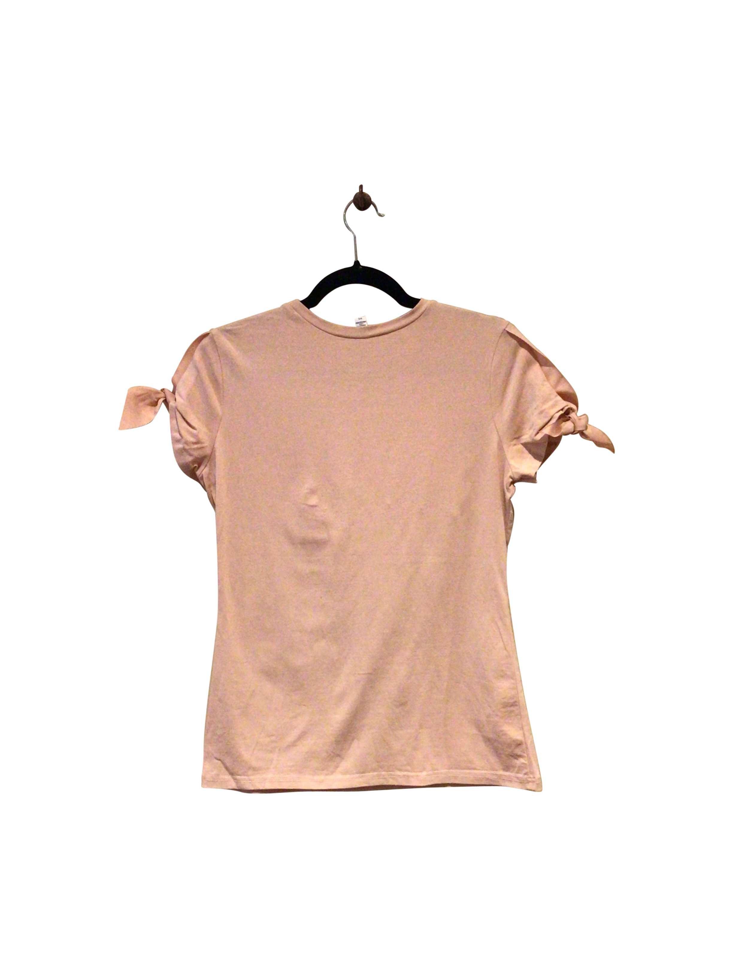 CHATEAU Stylish Regular Fit Pink T-shirt - Size S
