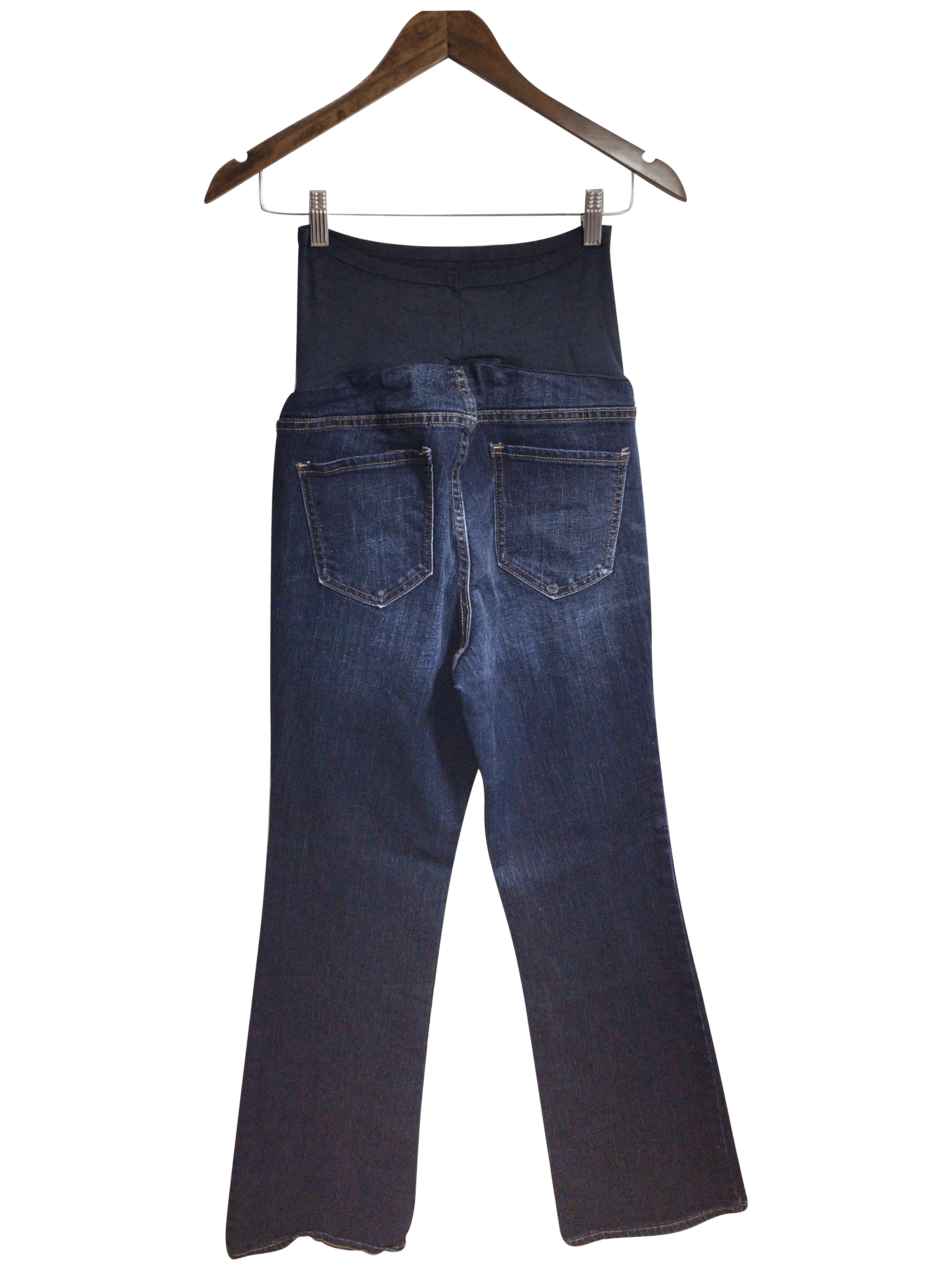 Pre - loved OLD NAVY Blue Regular Fit Straight - Legged Jeans for Women - Size 8