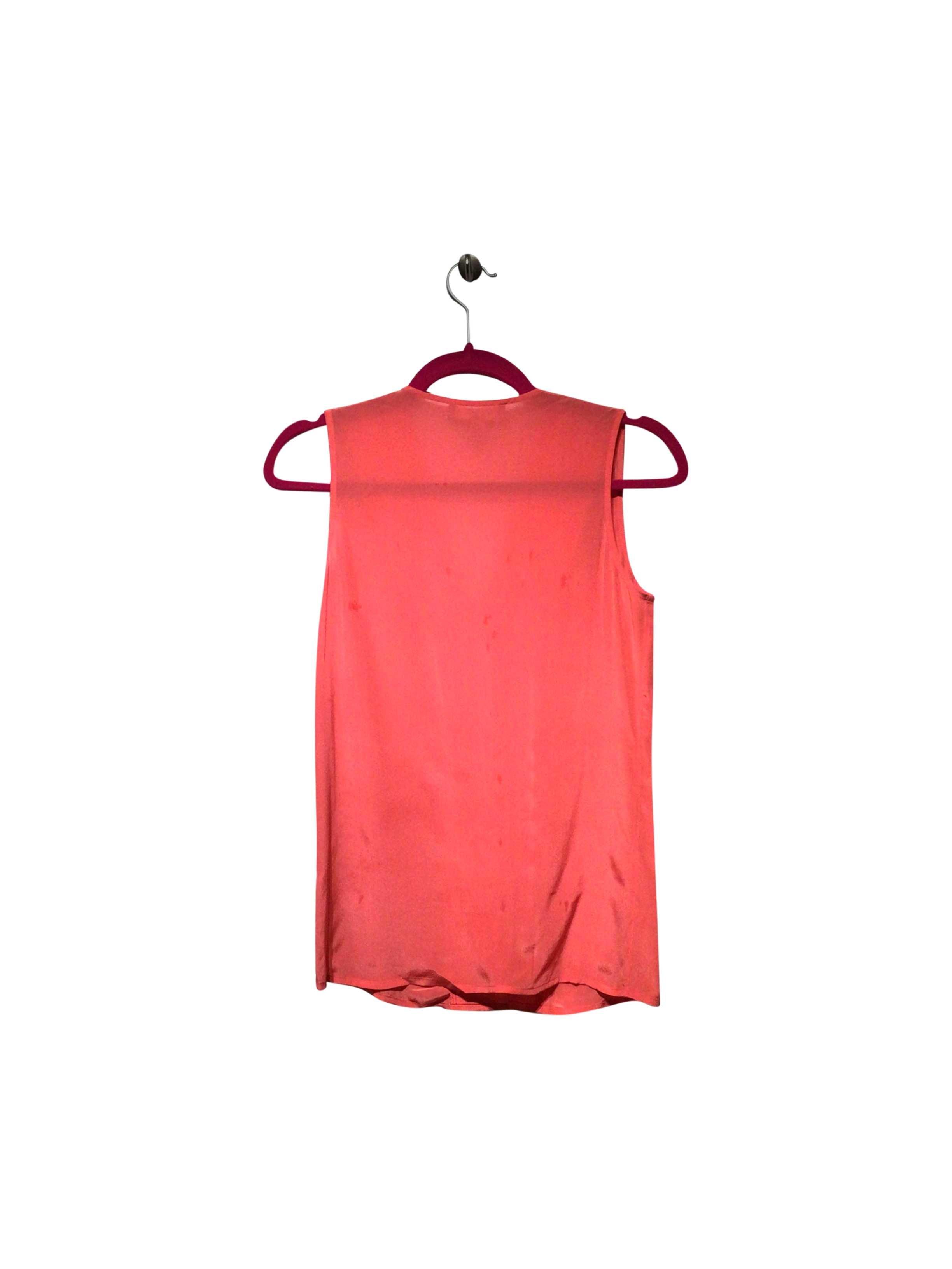 BANANA REPUBLIC Stunning Pink Regular Fit Size 0 Second - hand Silk Blouse