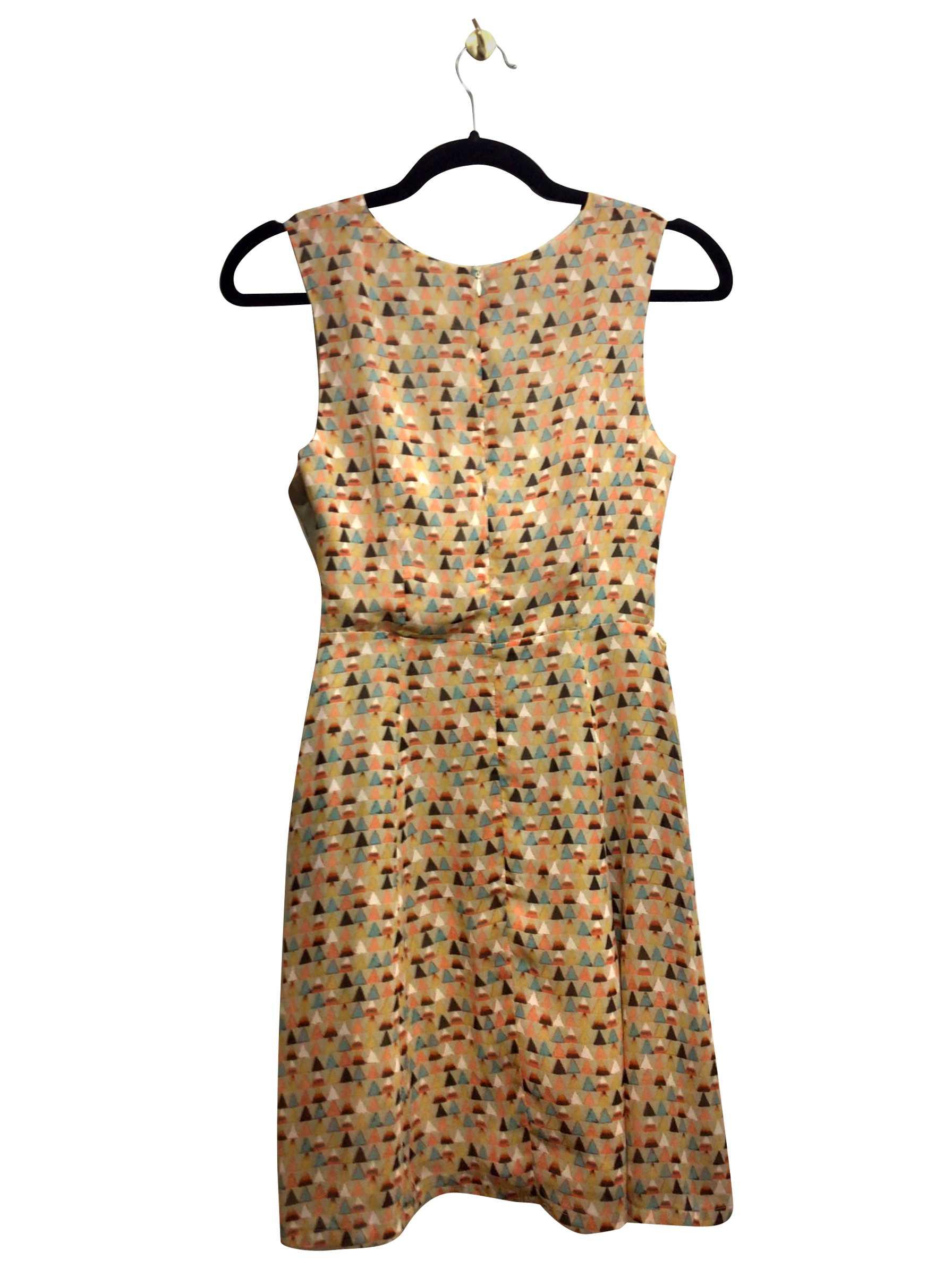 LOFT Stylish Regular Fit Brown Midi Dress - XS