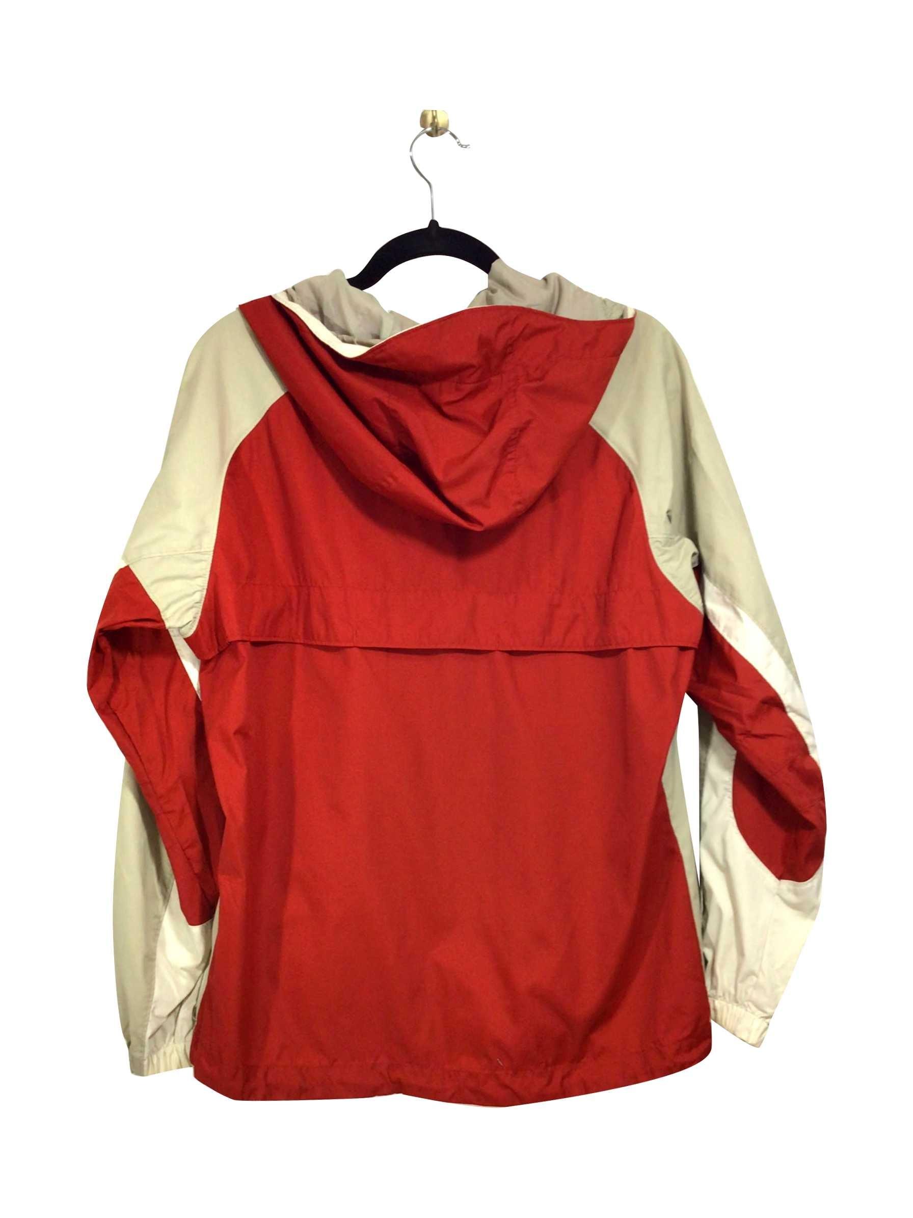 COLUMBIA Stylish Regular Fit Red Coat - Size M