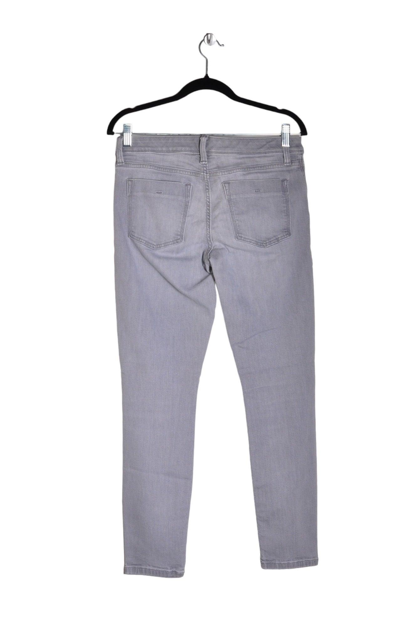 BANANA REPUBLIC Stylish Women's Gray Regular-Fit Straight-Legged Jeans Size 28