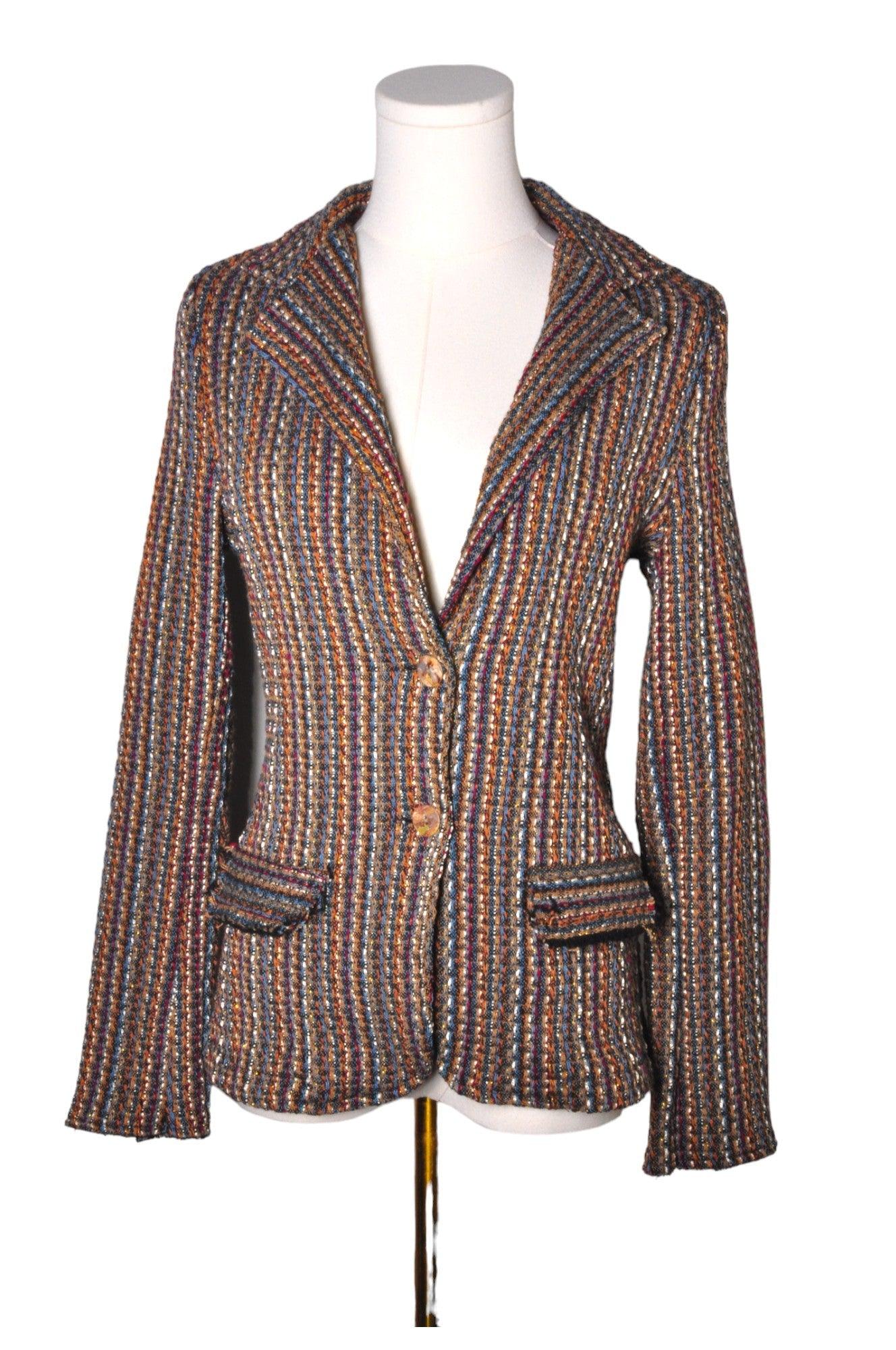 Stylish FEMME FATALE Brown Regular Fit Blazers in Size M - Second Hand Gem