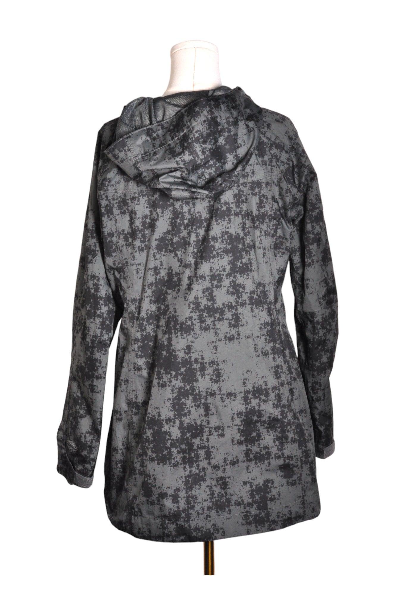 COLUMBIA Stylish Gray Regular - fit Women's Coat in Size L