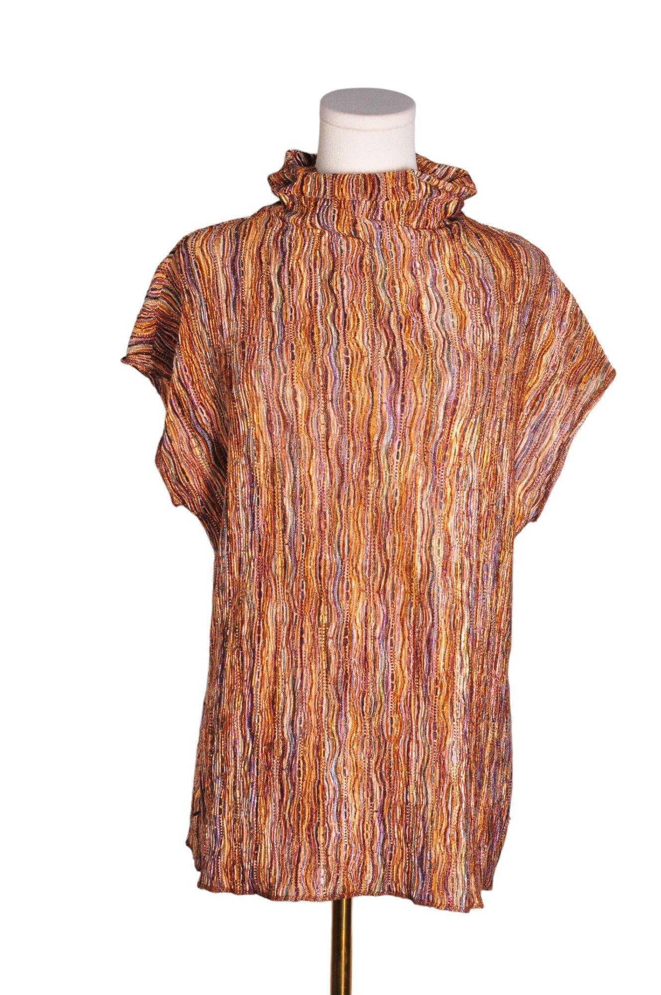 LINDA LUNDSTROM Stylish Women's Brown Regular Fit Cardigan Size 14