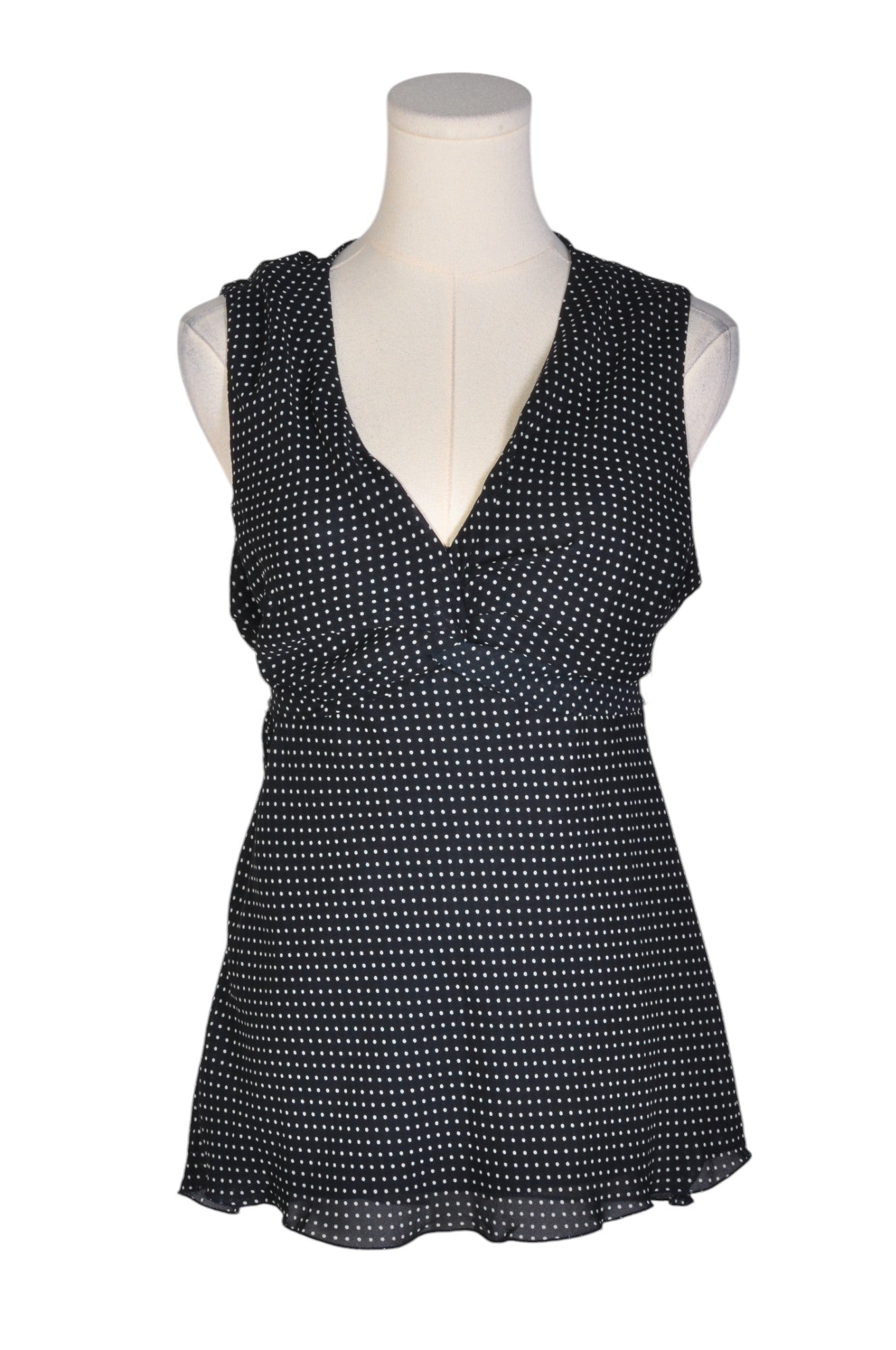 Stylish Second - Hand FASHION Women's Blue Regular - Fit Blouses - Size L