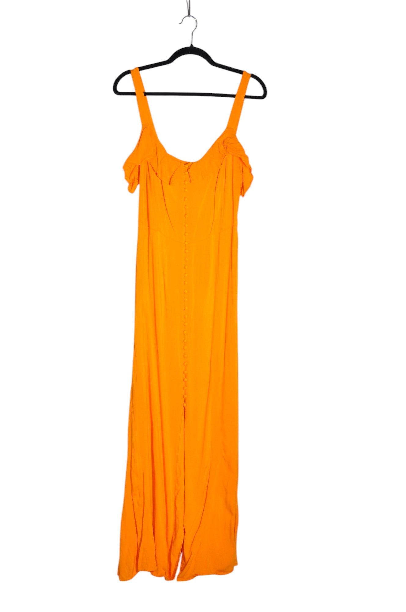 FOREVER 21 Stylish Women's Orange Regular Fit Maxi Dresses - Size XL