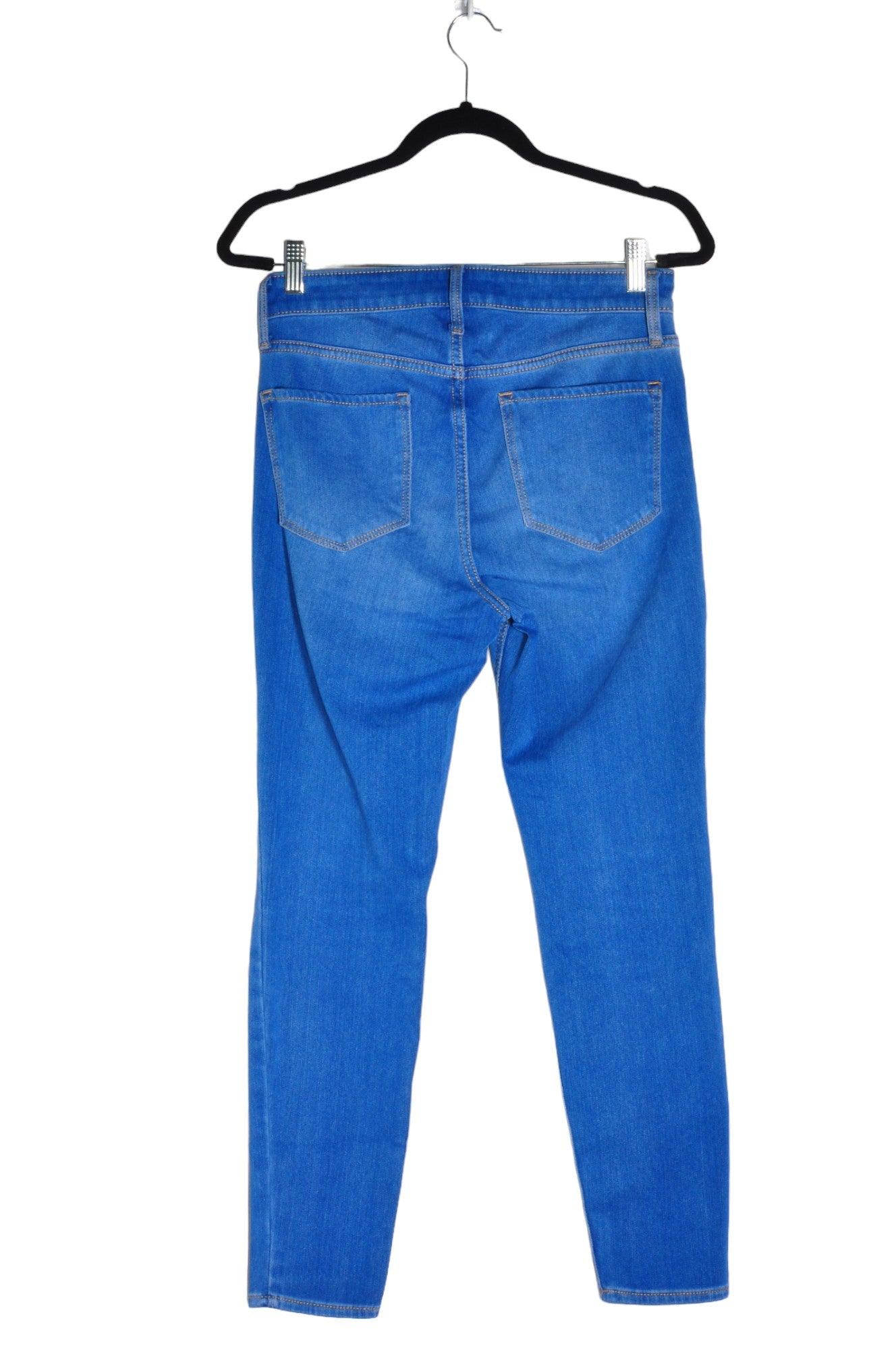 Second Hand OLD NAVY Women's Blue Regular Fit Straight-Legged Jeans - Size 8